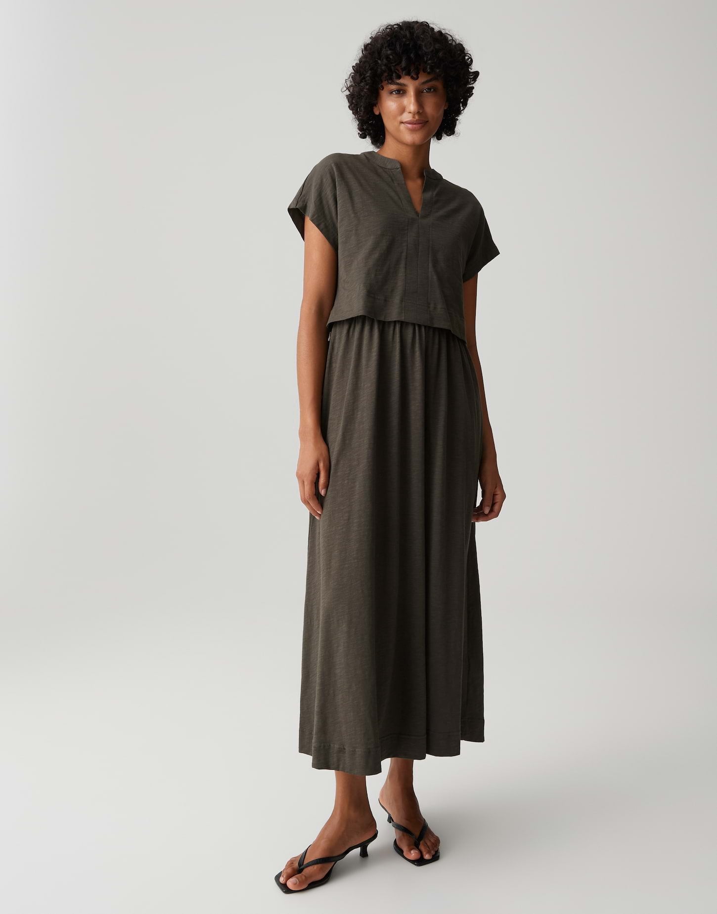 Opus Damen Kleider Deep Green