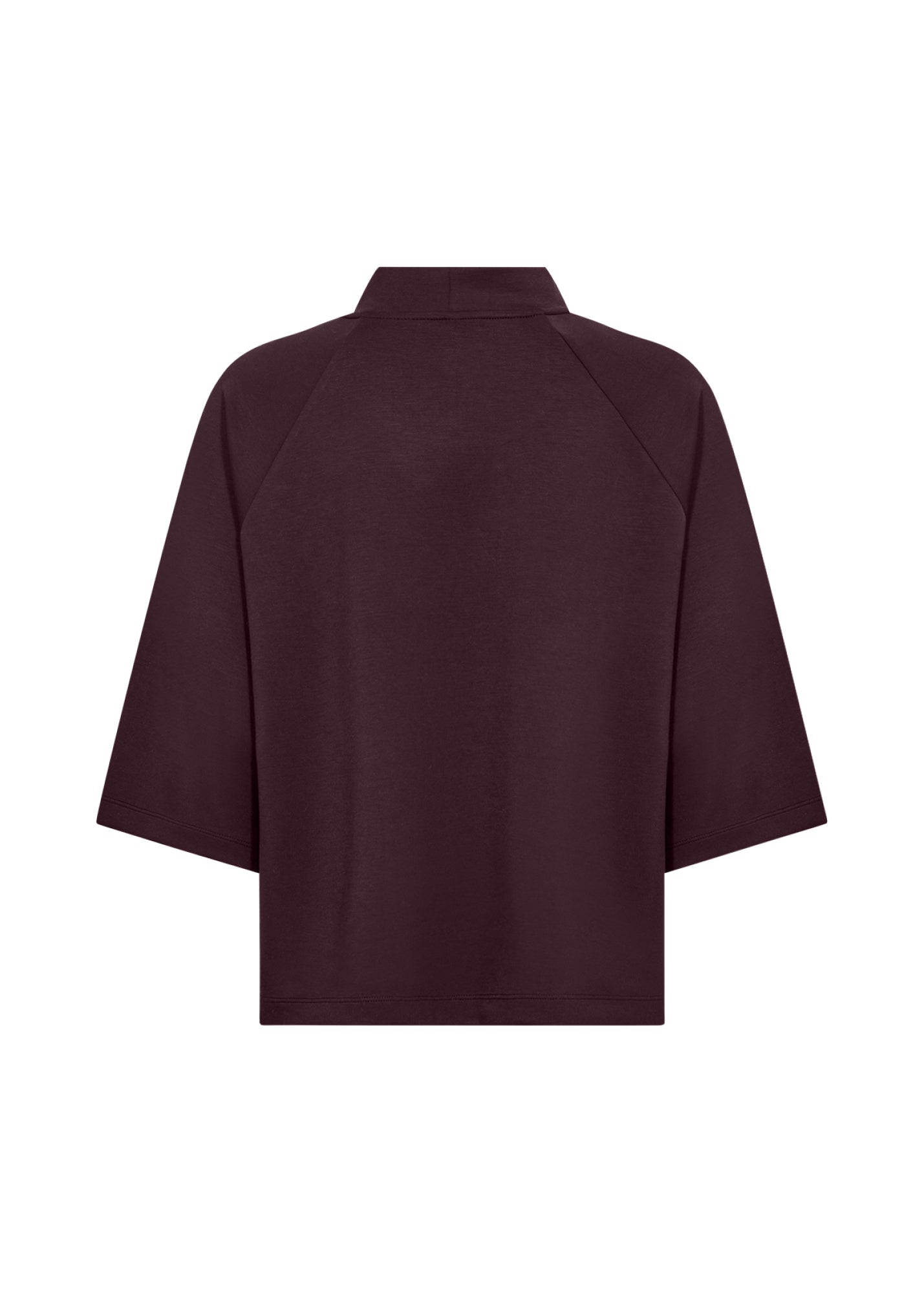 Soya Concept Damen Blusen kurz Chocolate Plum
