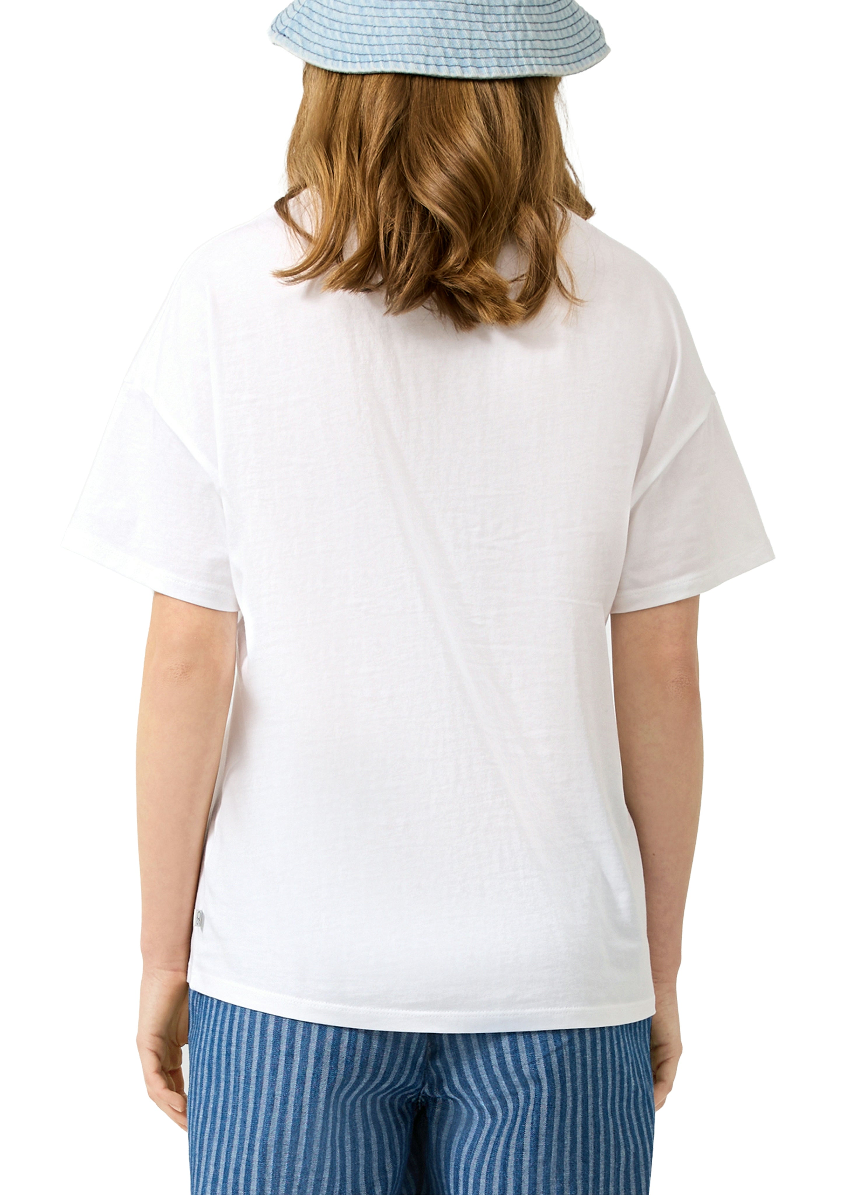 QS by S.Oliver Damen T-Shirts White