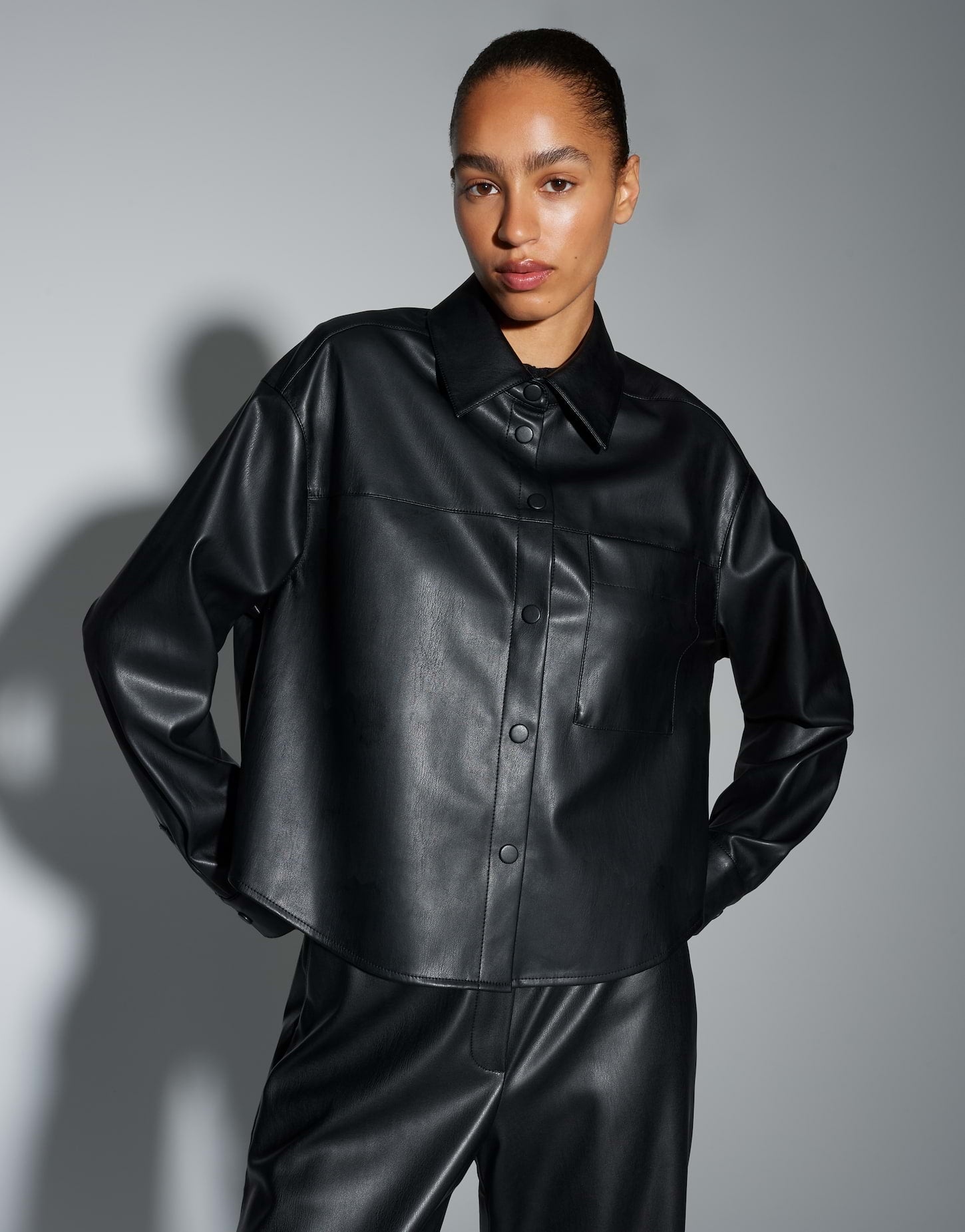 Opus Damen Blusen Black