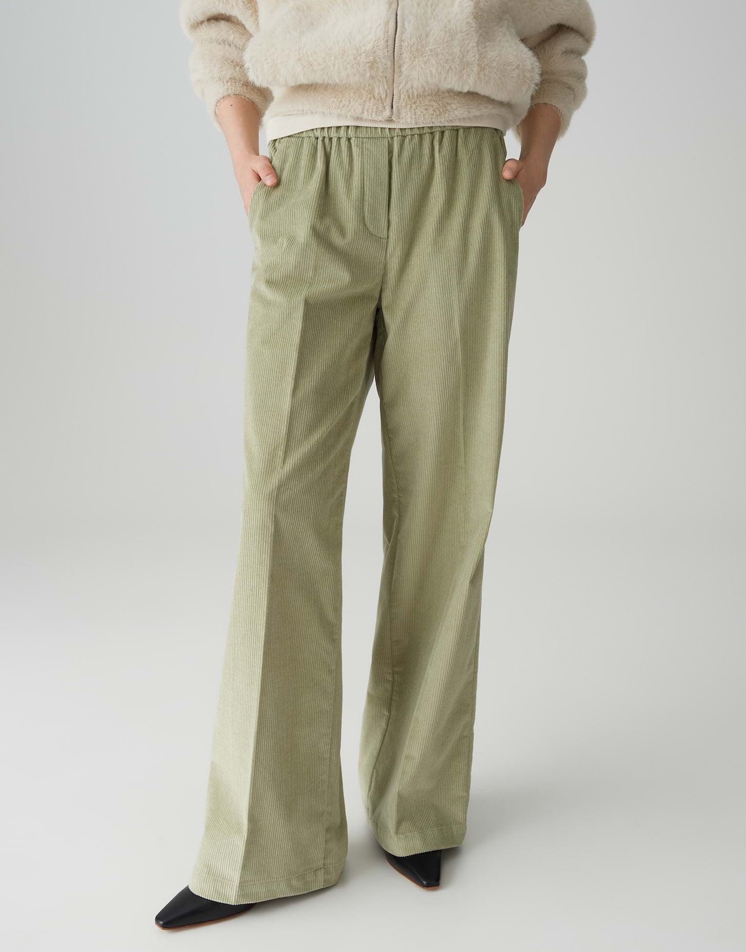 Opus Pants Damen Hosen Soft Matc
