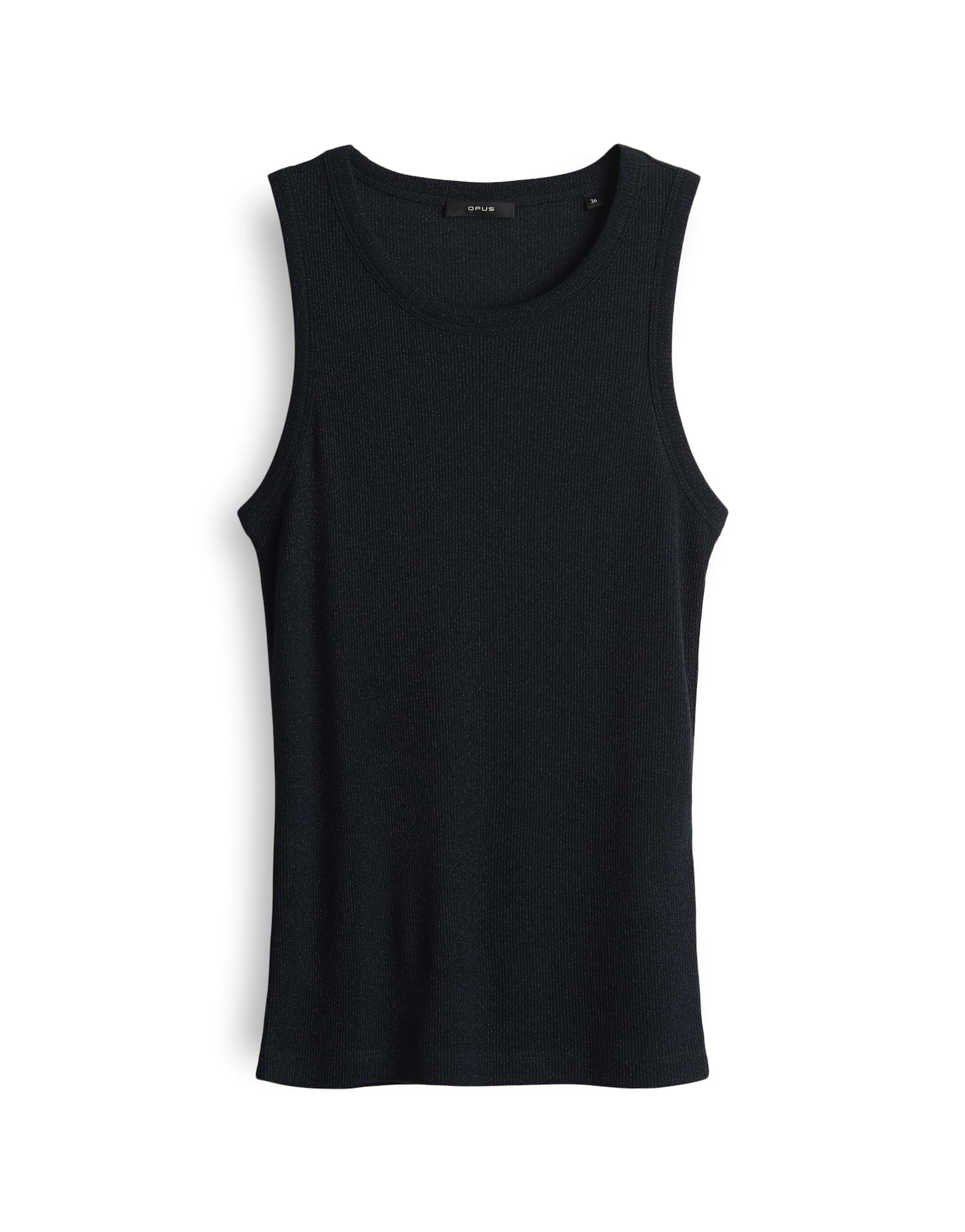 Opus Damen T-Shirts Coal Blue