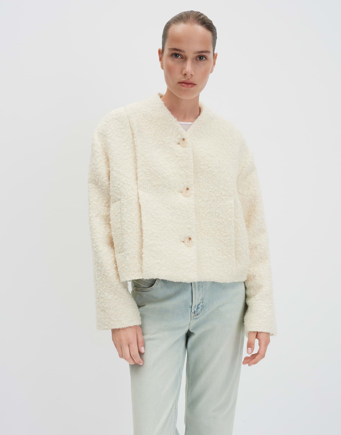 Someday Damen Blazer Soft Cream