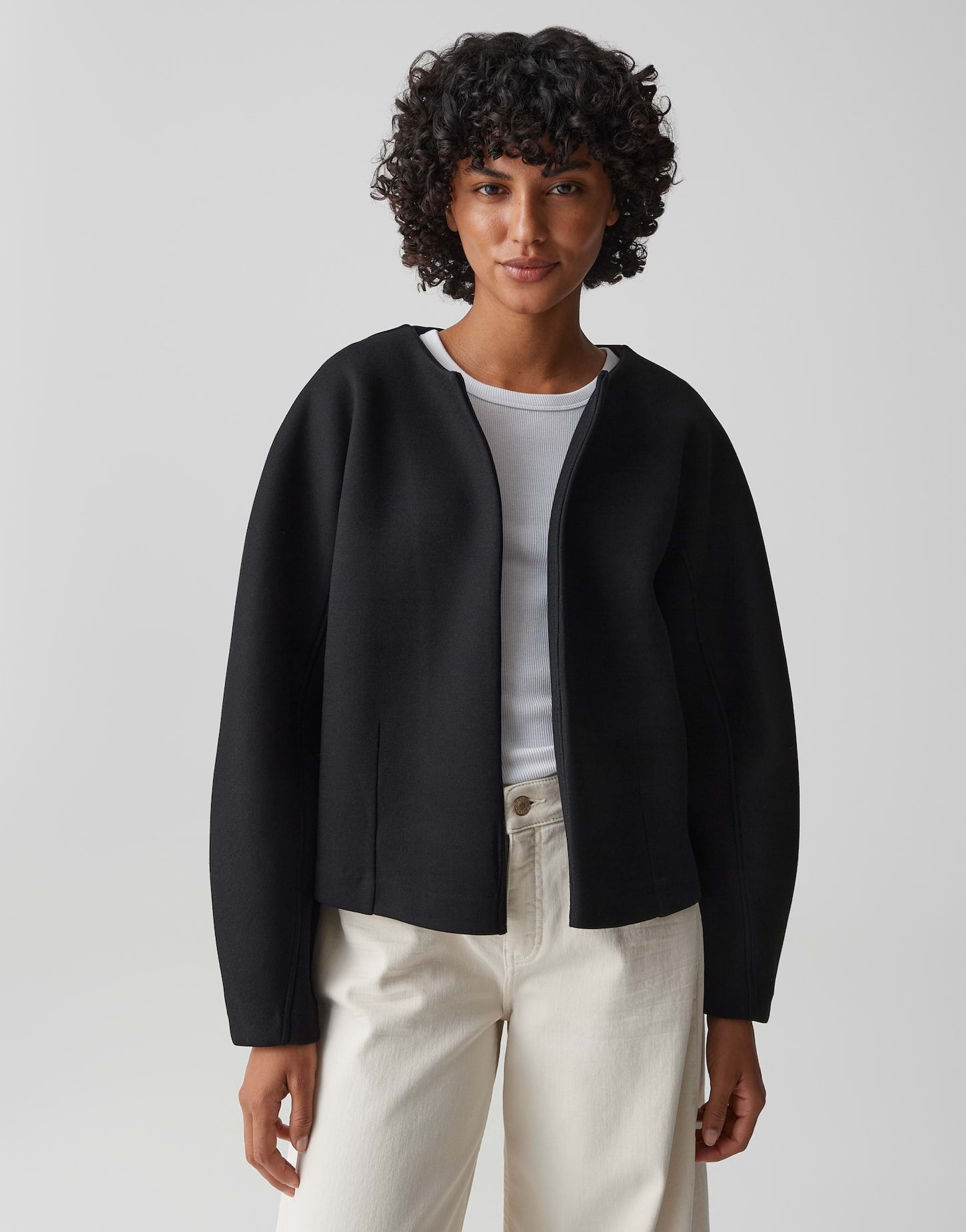 Opus Damen Sweatshirts Black