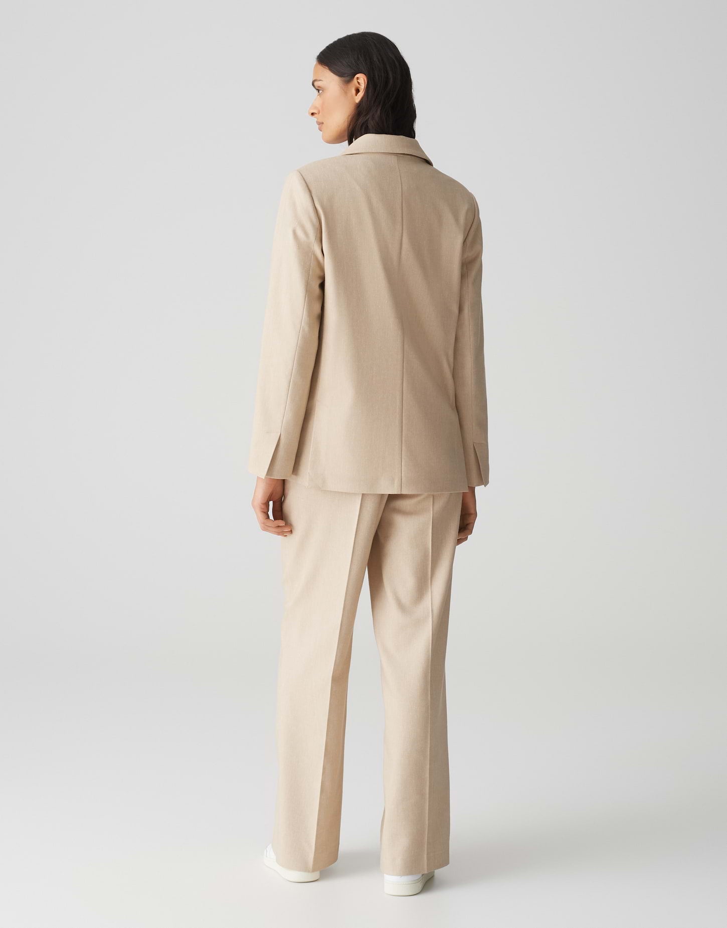 Opus Damen Blazer Soft Oat