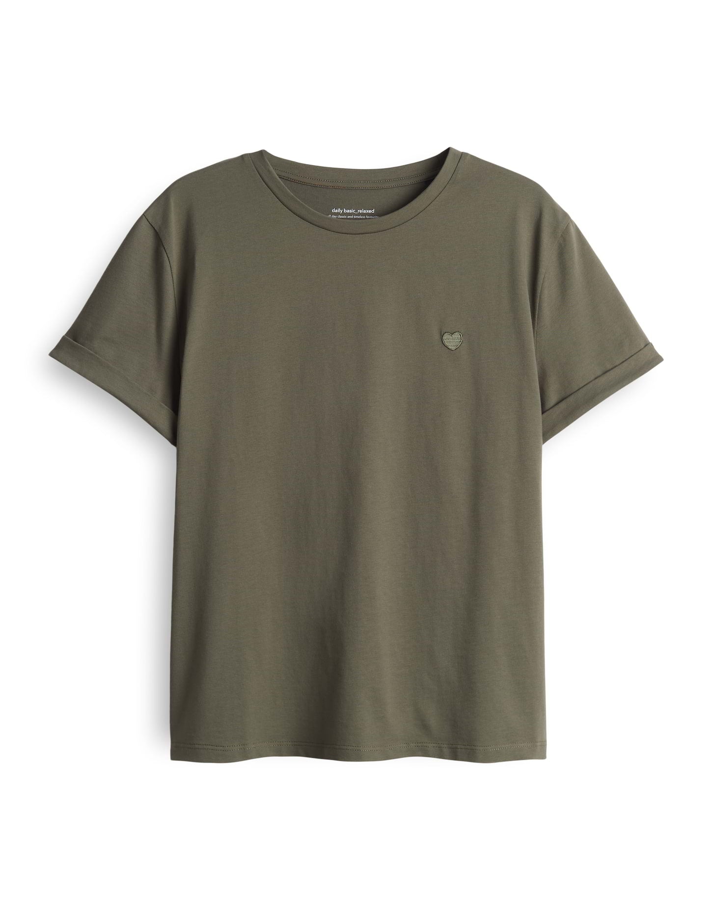 Opus Damen T-Shirts Olive Leaf