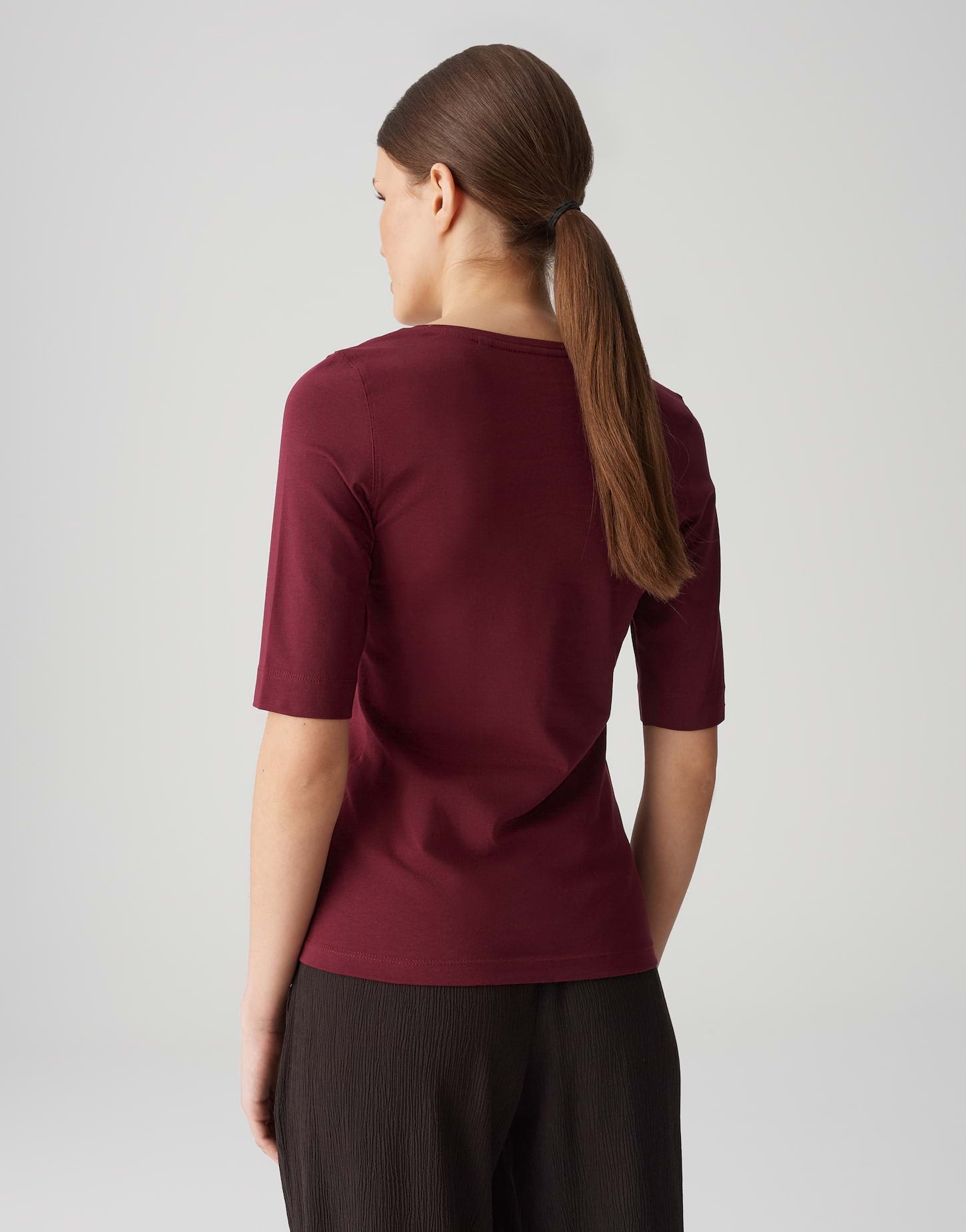 Opus Damen T-Shirts Cassis