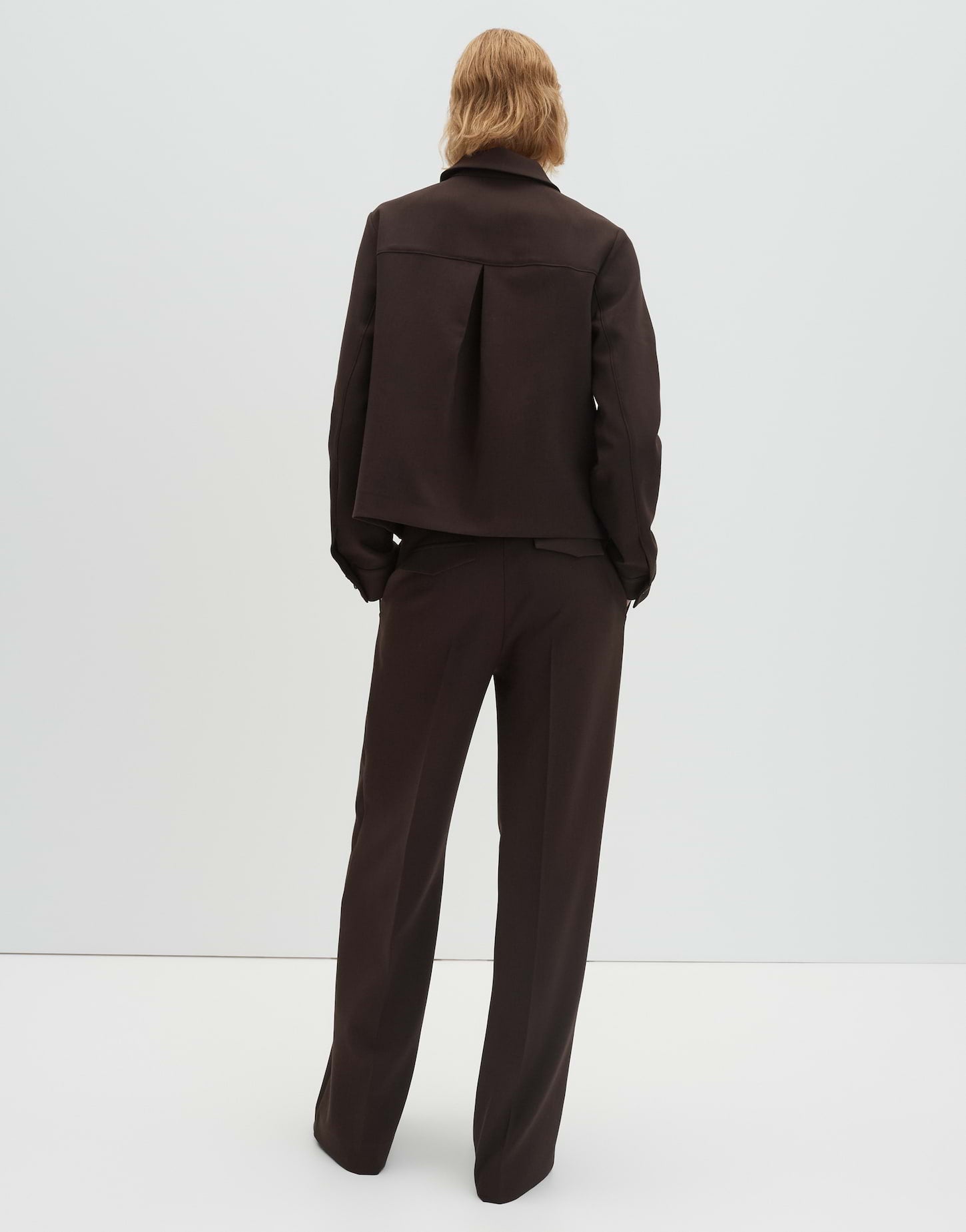 Someday Damen Blazer Dark Espresso