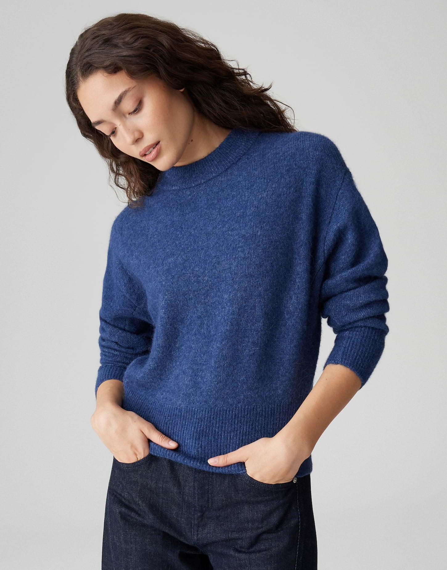Opus Damen Pullover Soft Ink