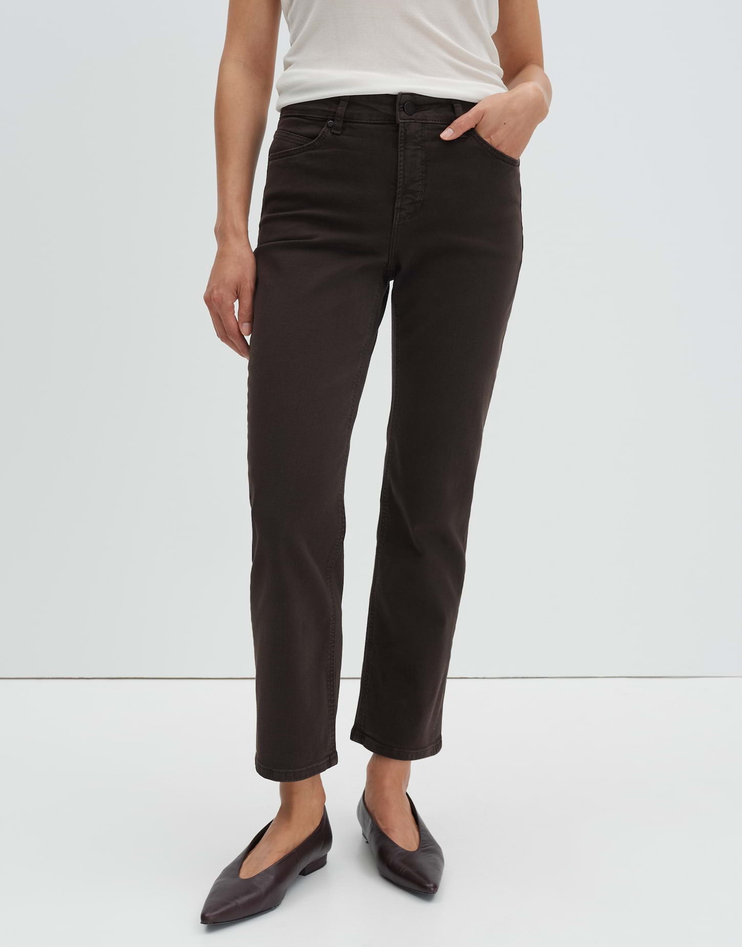 Someday Damen Jeans Dark Espresso