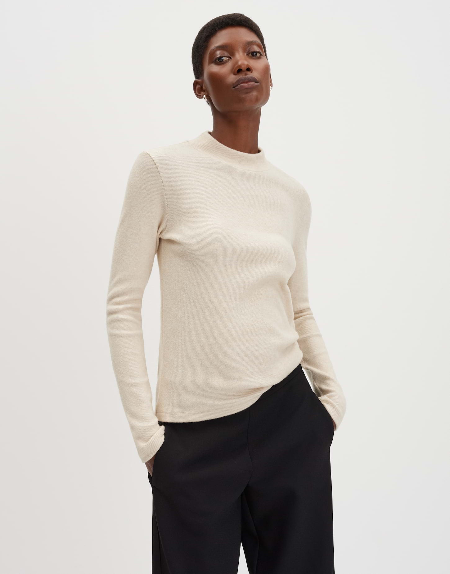 Someday Damen T-Shirts Mellow Mélange