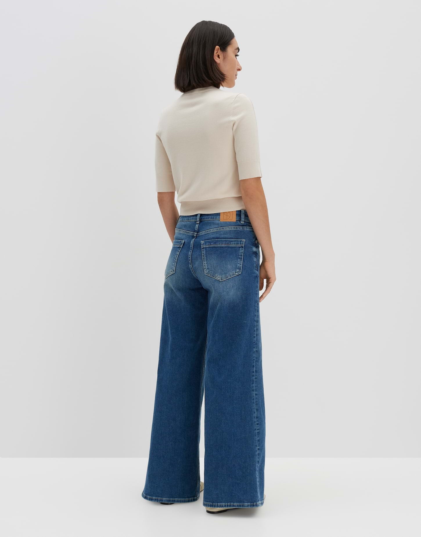 Someday Damen Jeans Mid Century Blu