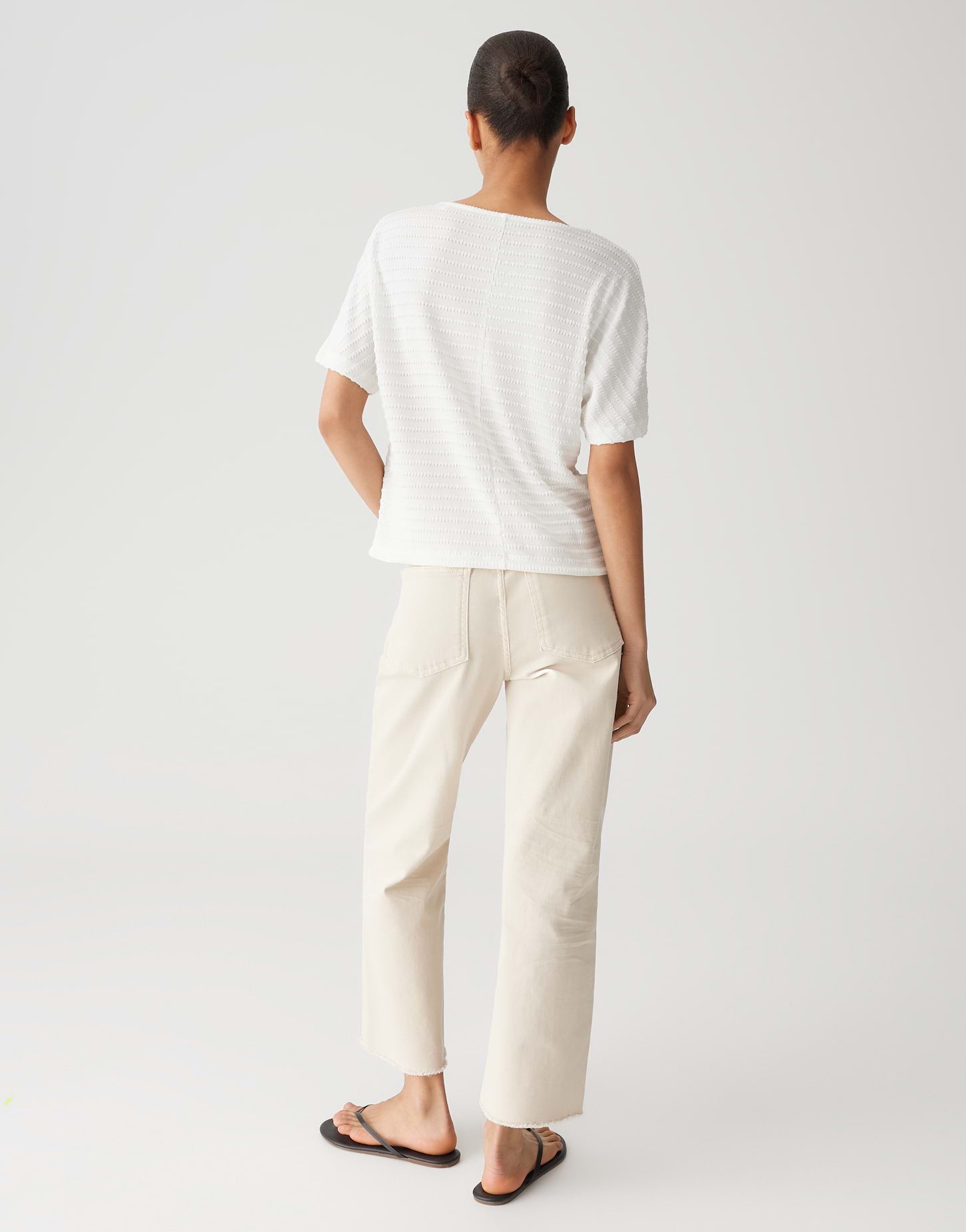 Opus Damen T-Shirts Milk