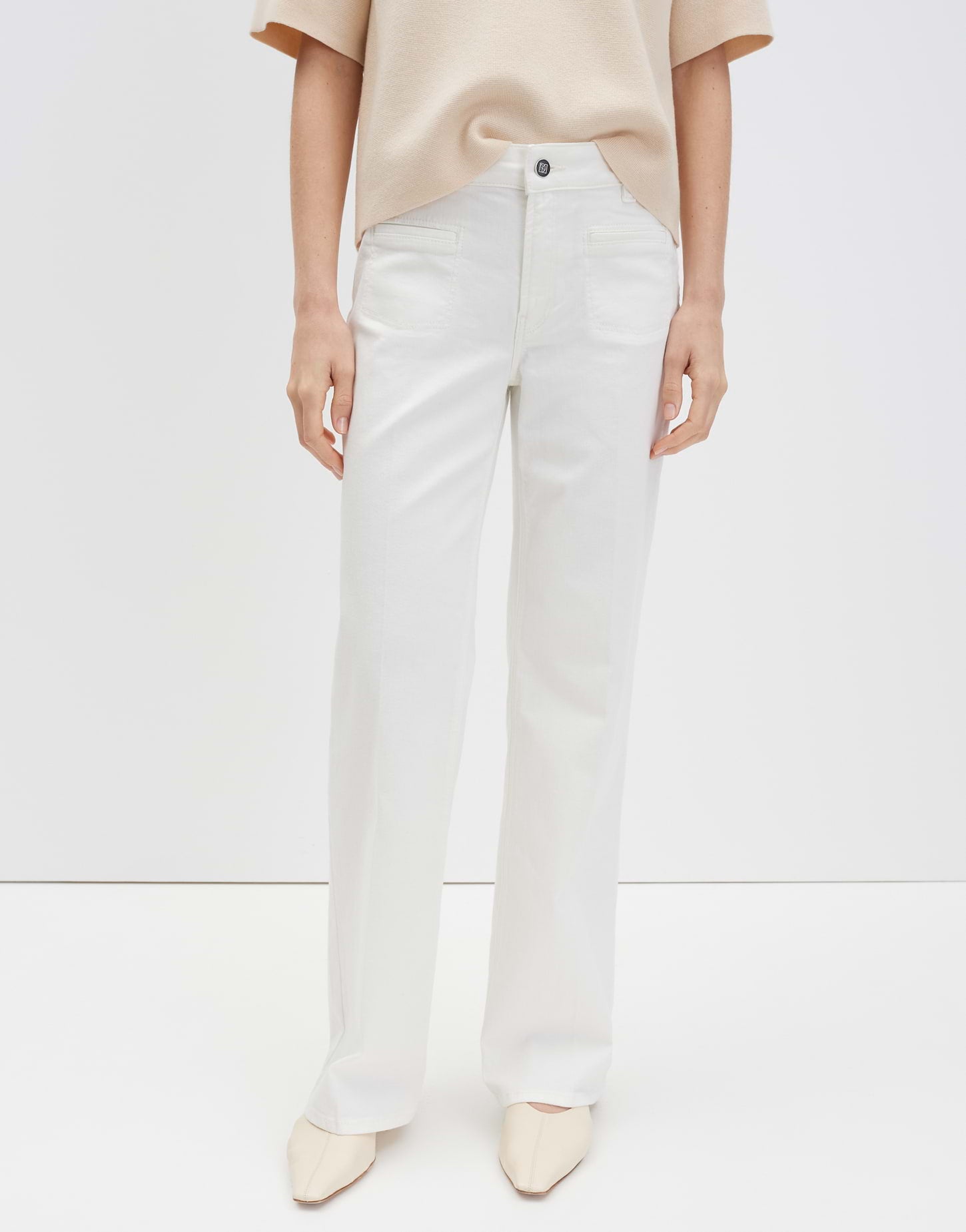 Someday Damen Jeans Off White