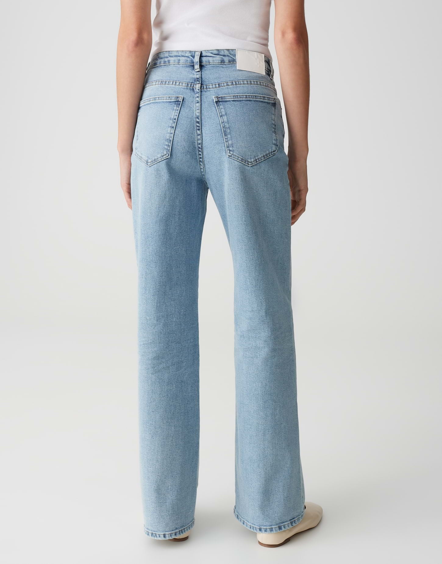 Opus Damen Jeans Light Relaxing