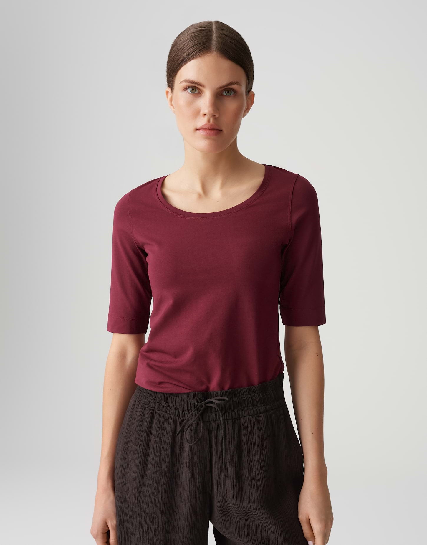Opus Damen T-Shirts Cassis