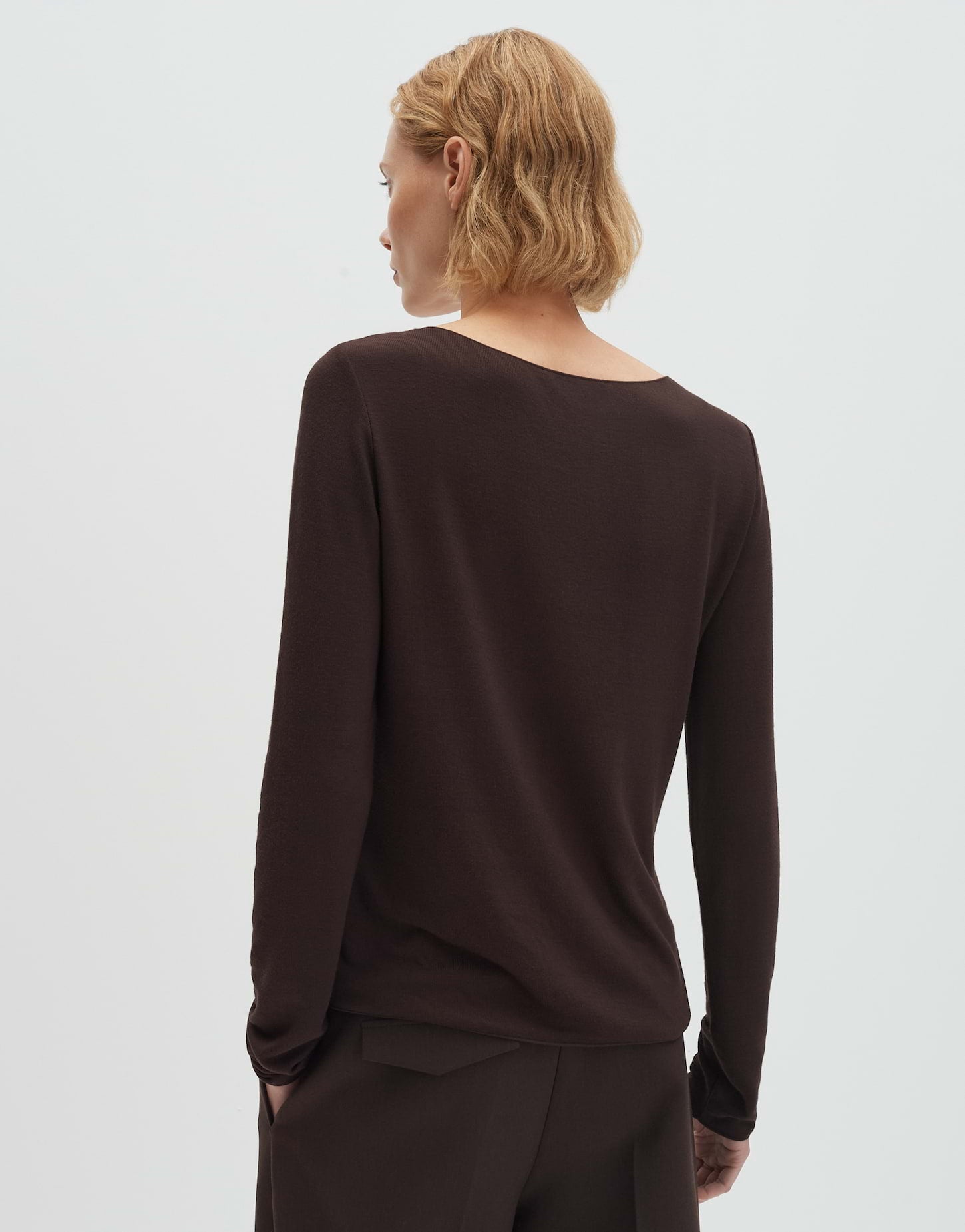 Someday Damen T-Shirts Dark Espresso