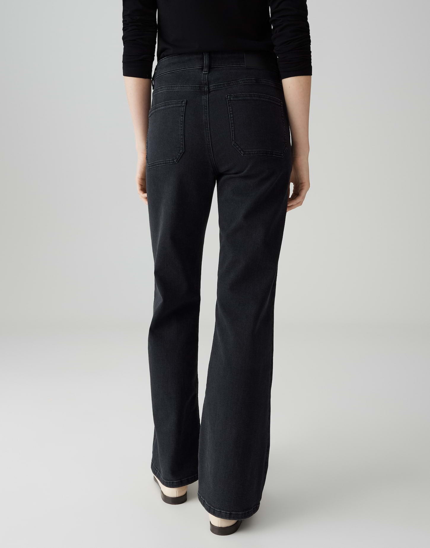 Opus Pants Damen Jeans Washed Bl