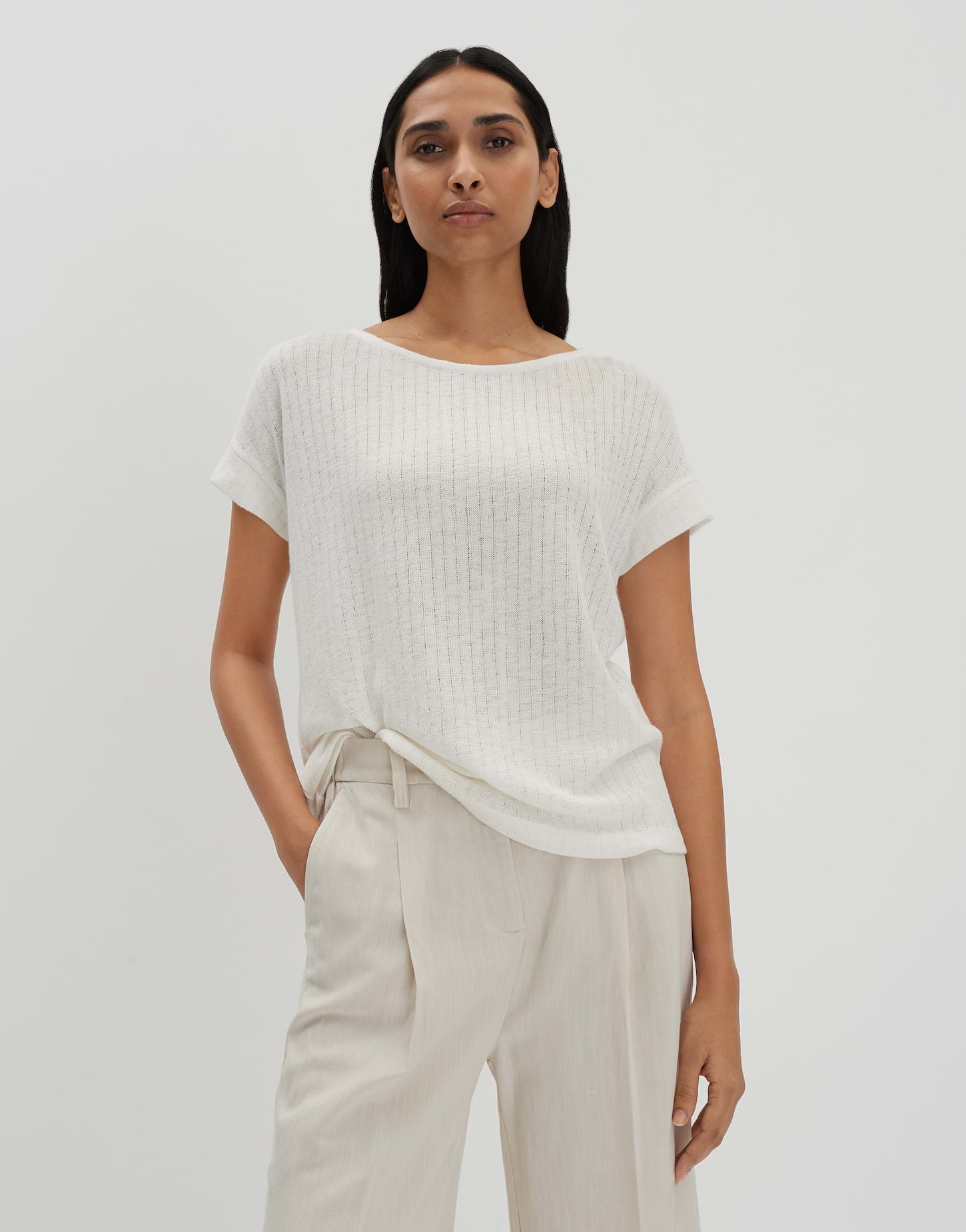 Someday Damen T-Shirts Milk