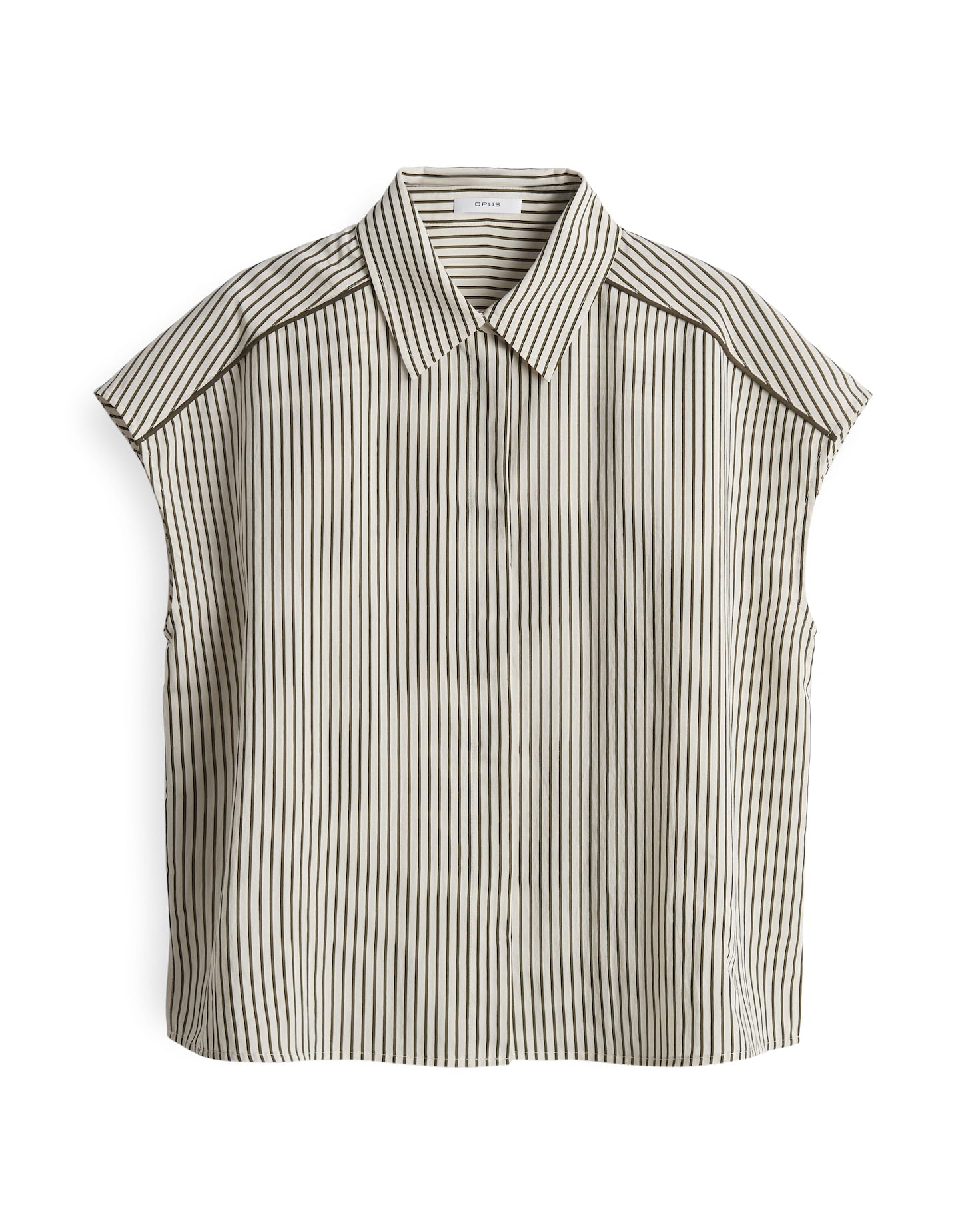 Opus Damen Blusen Olive Leaf