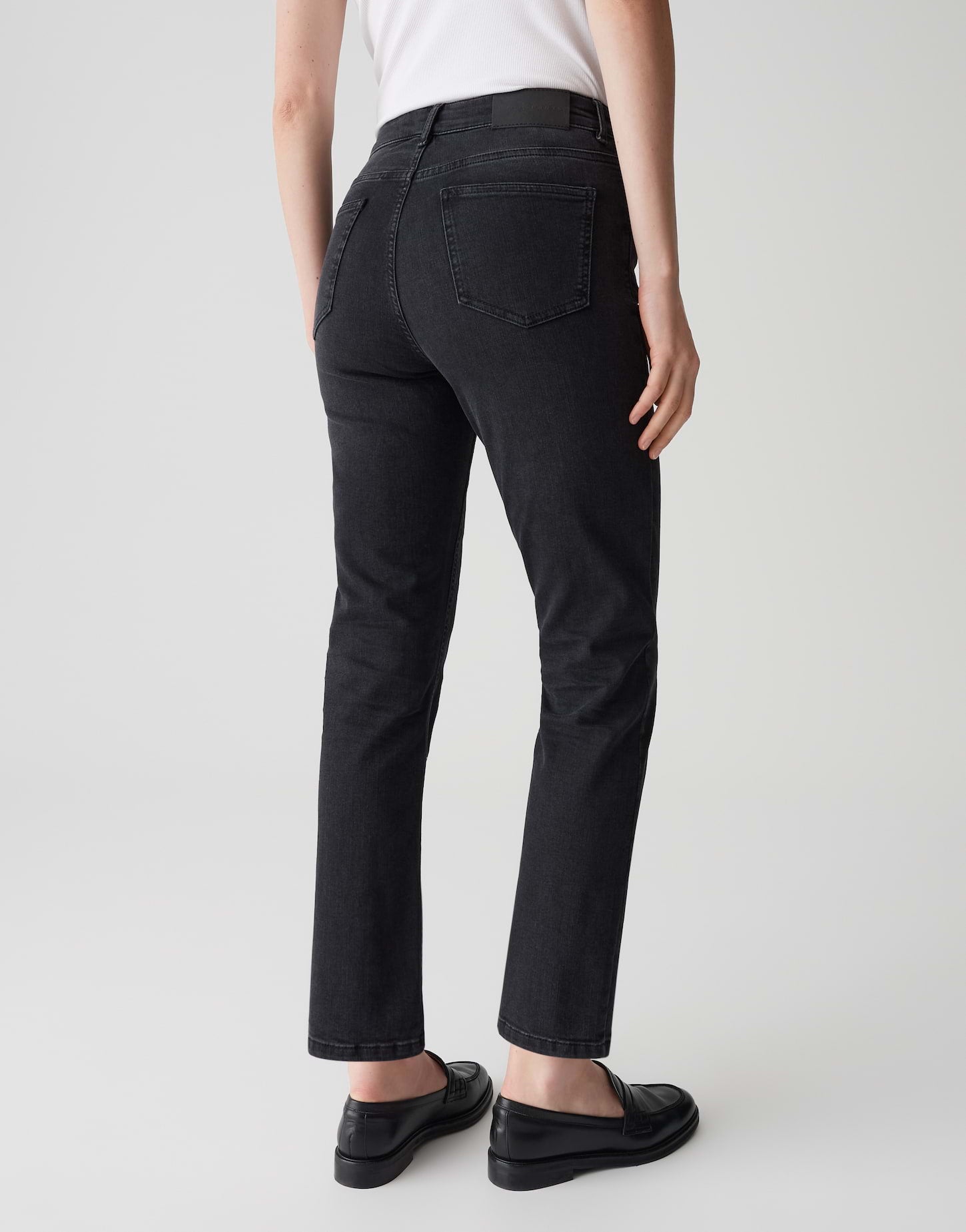 Opus Pants Damen Jeans Washed Bl