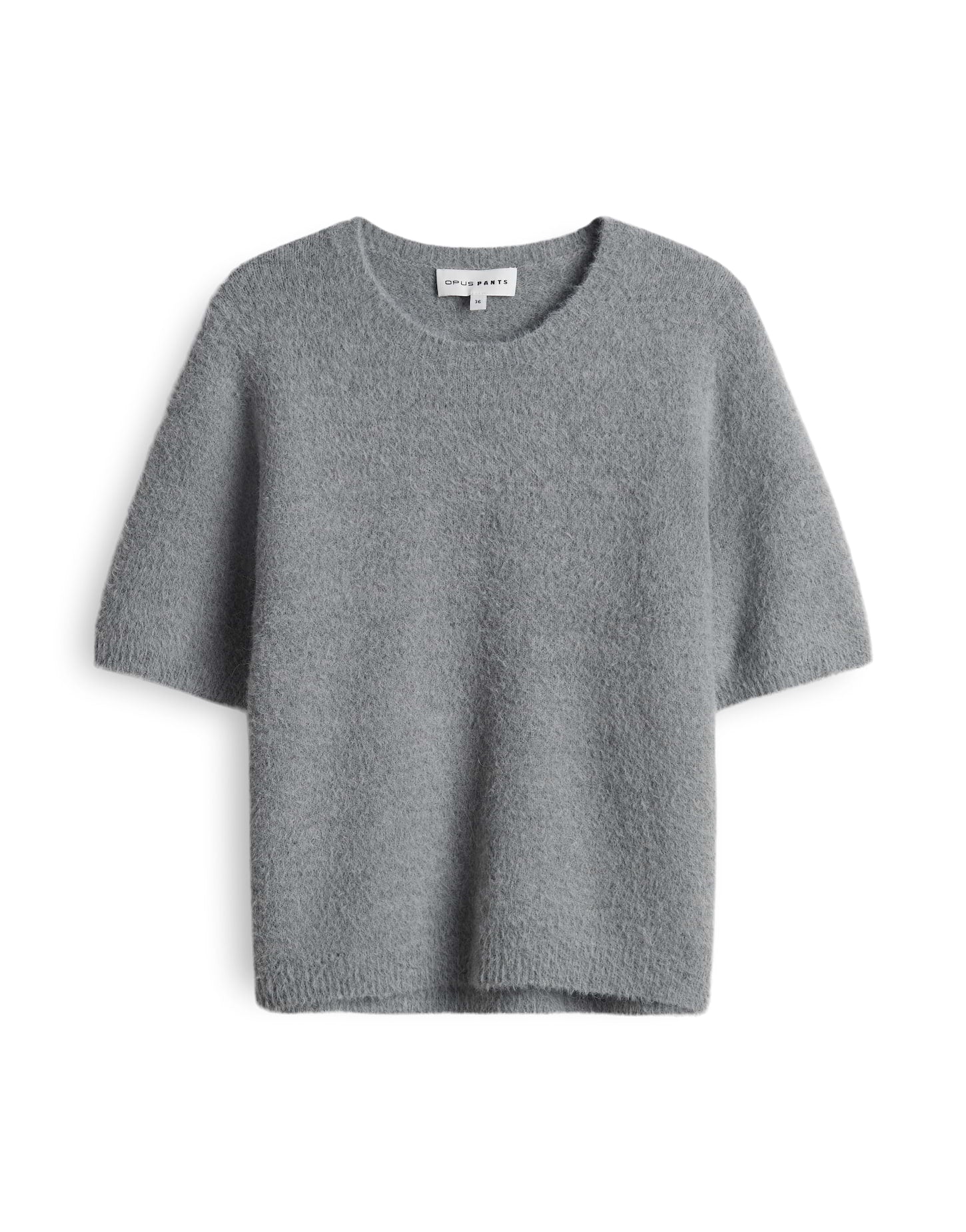 Opus Pants Damen Pullover Easy Grey