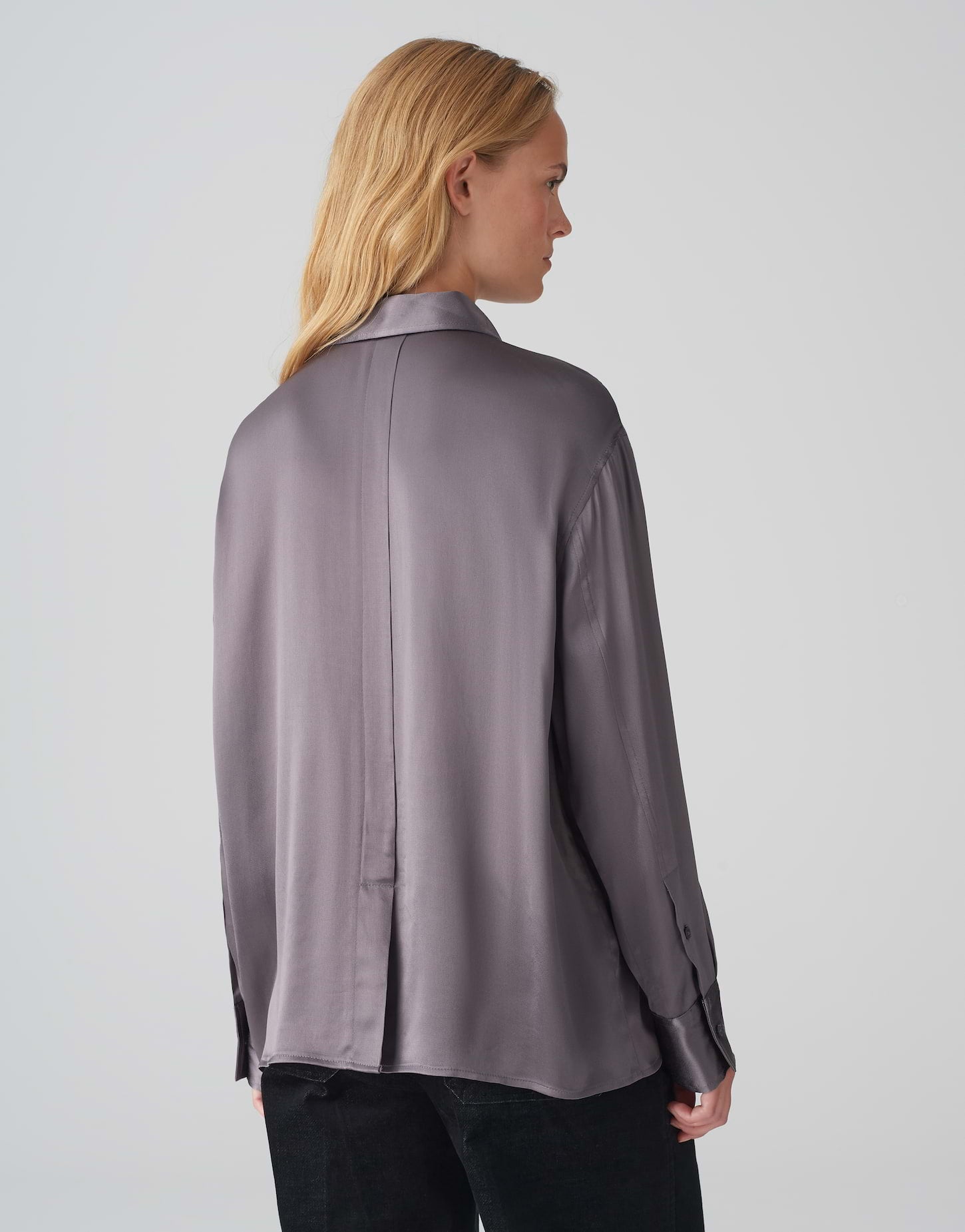 Opus Damen Blusen Graphite Glaze