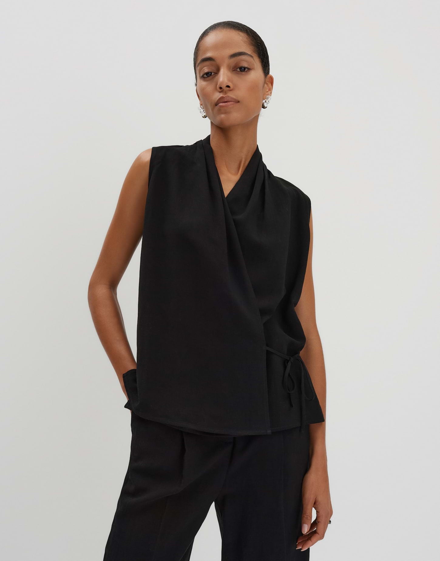 Someday Damen Blusen Black