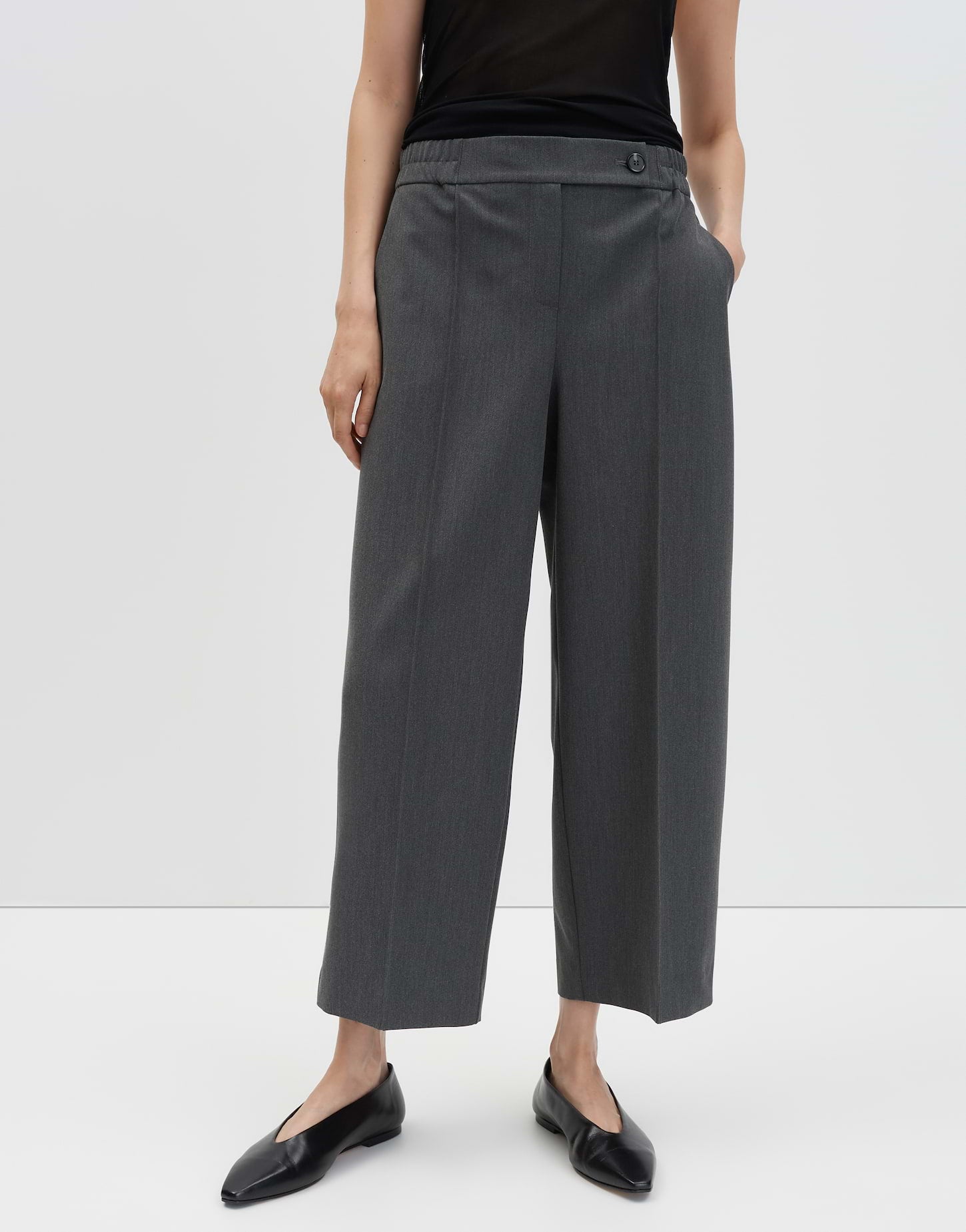 Someday Damen Hosen Ashy Grey Melan