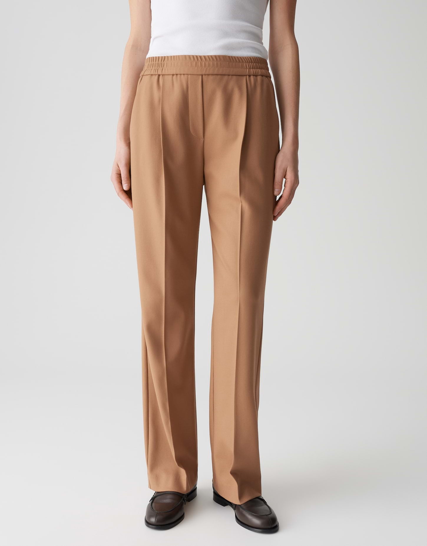 Opus Pants Damen Hosen Golden Oa