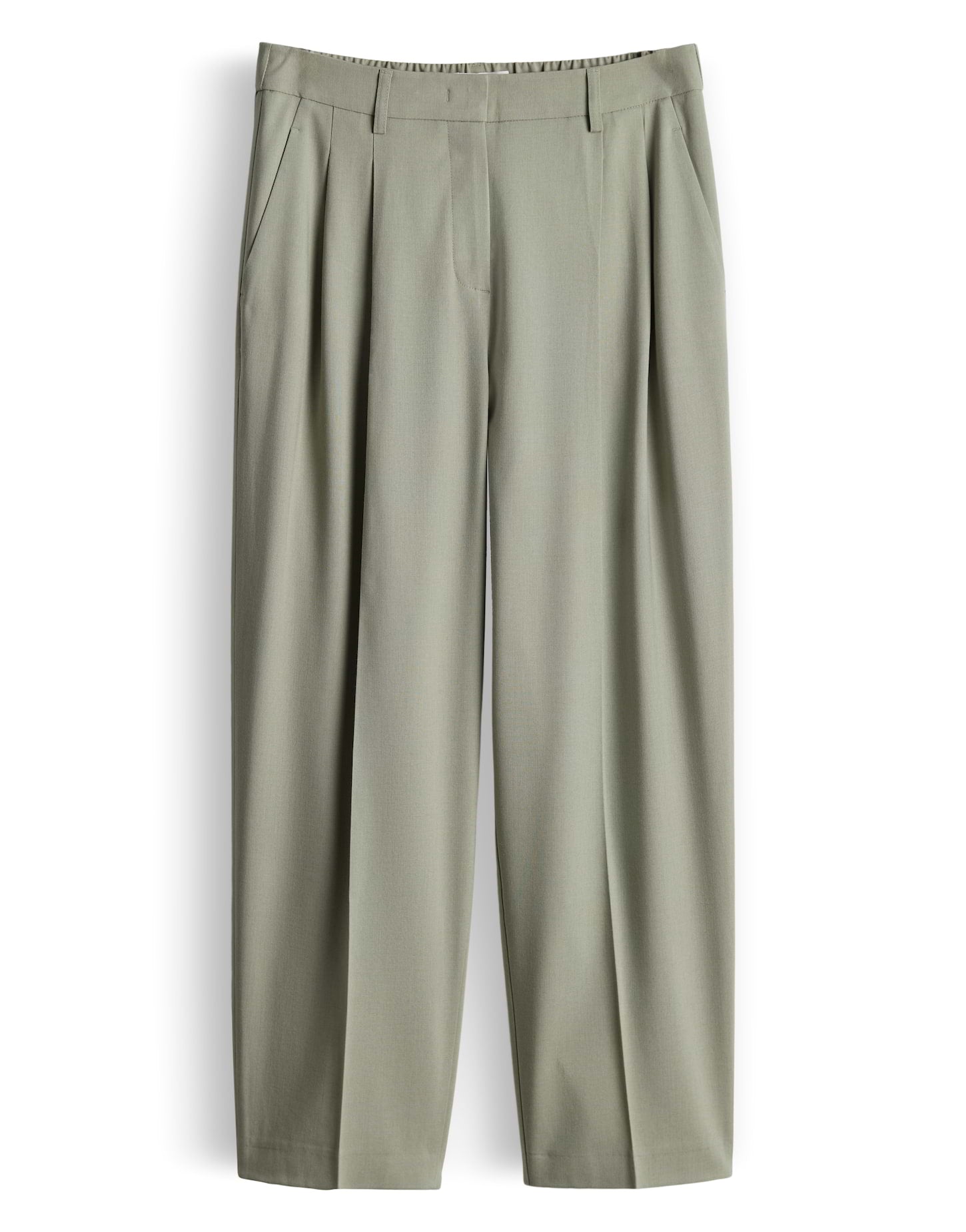 Opus Pants Damen Hosen Pale Oliv