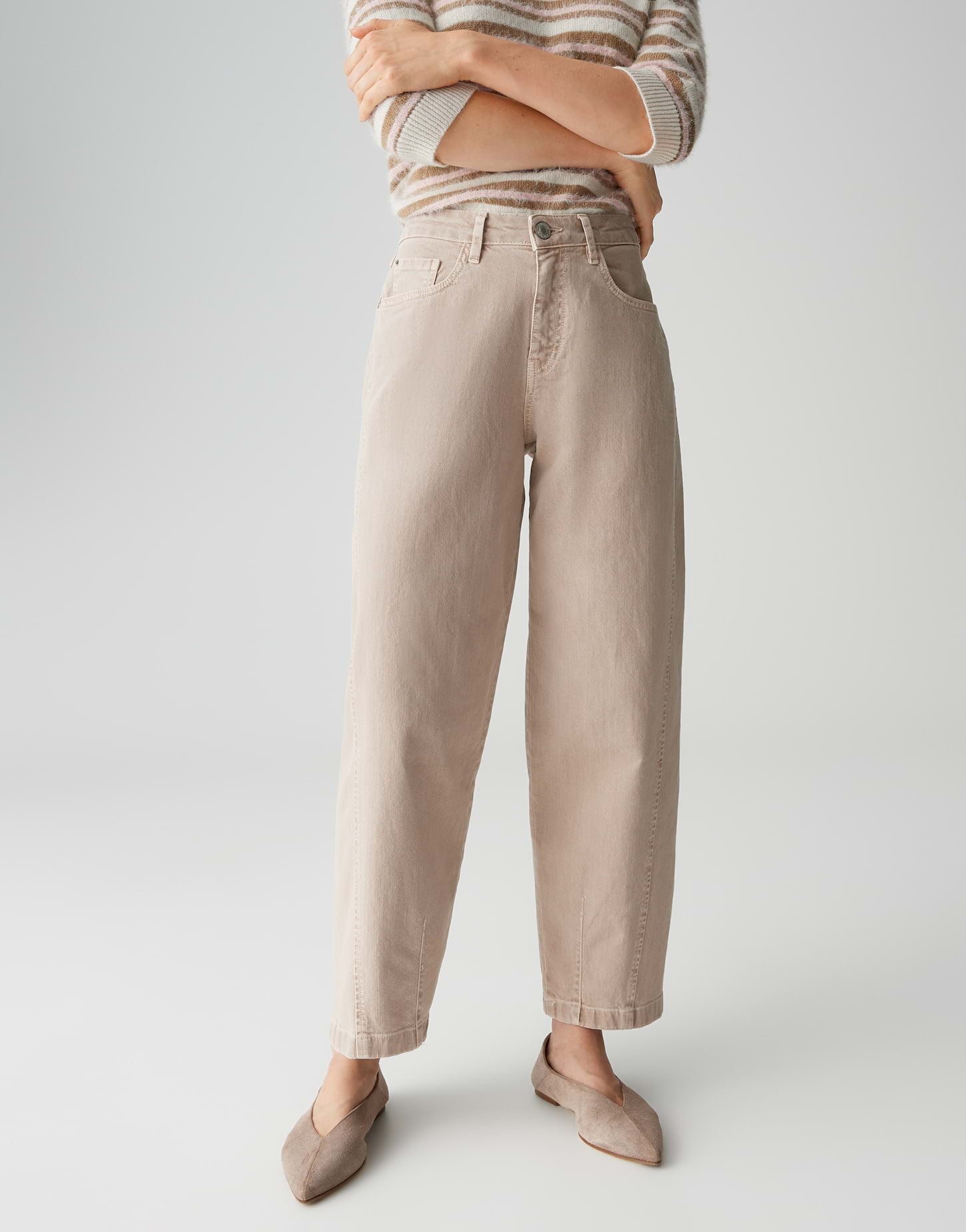 Opus Damen Jeans Salted Caramel