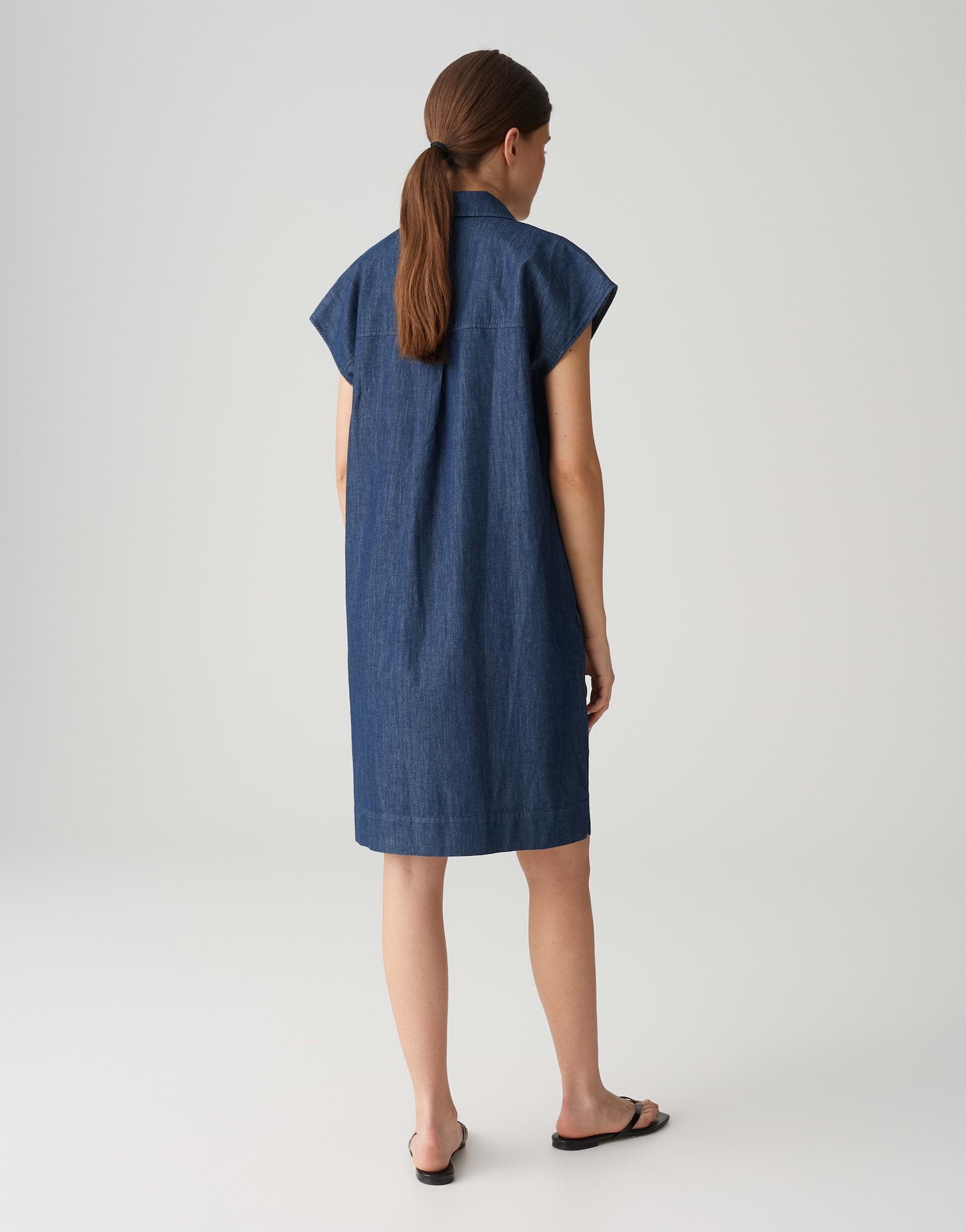 Opus Damen Kleider Mid Oxford Blue