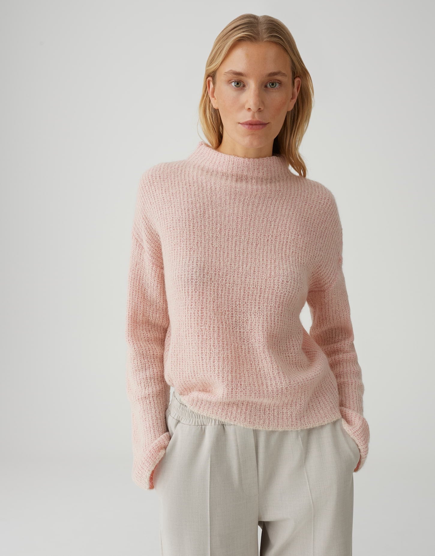 Opus Damen Pullover Coral Blush
