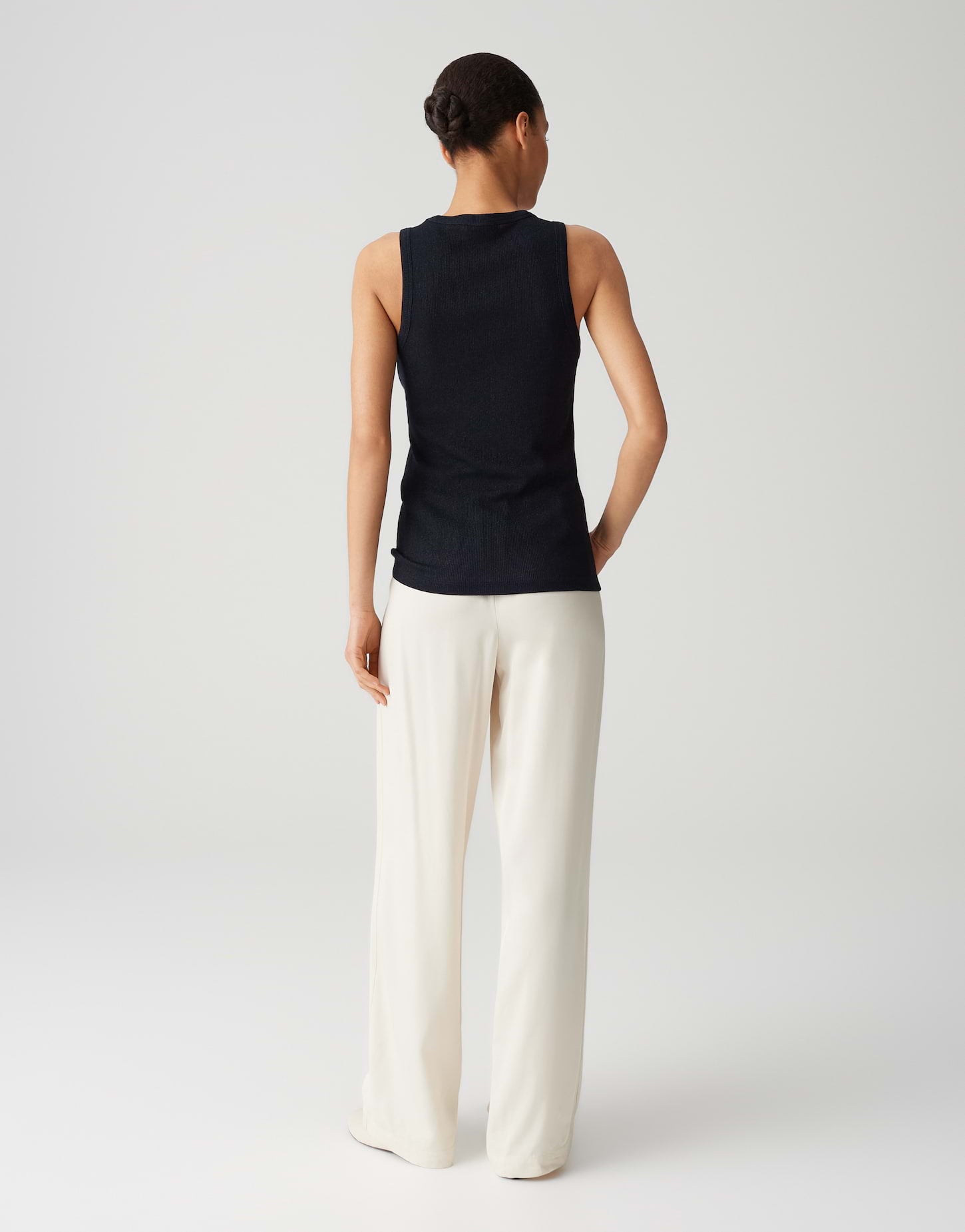 Opus Damen T-Shirts Coal Blue