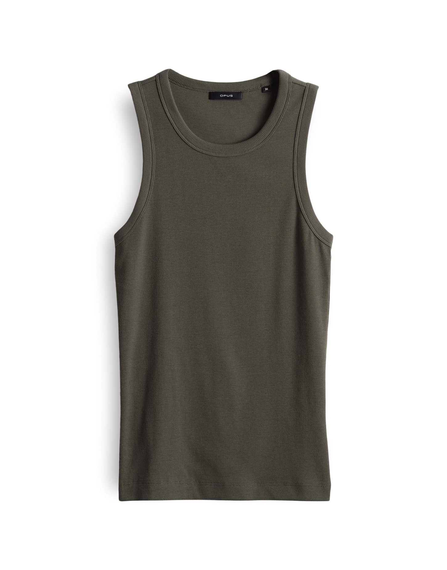 Opus Damen T-Shirts Olive Leaf