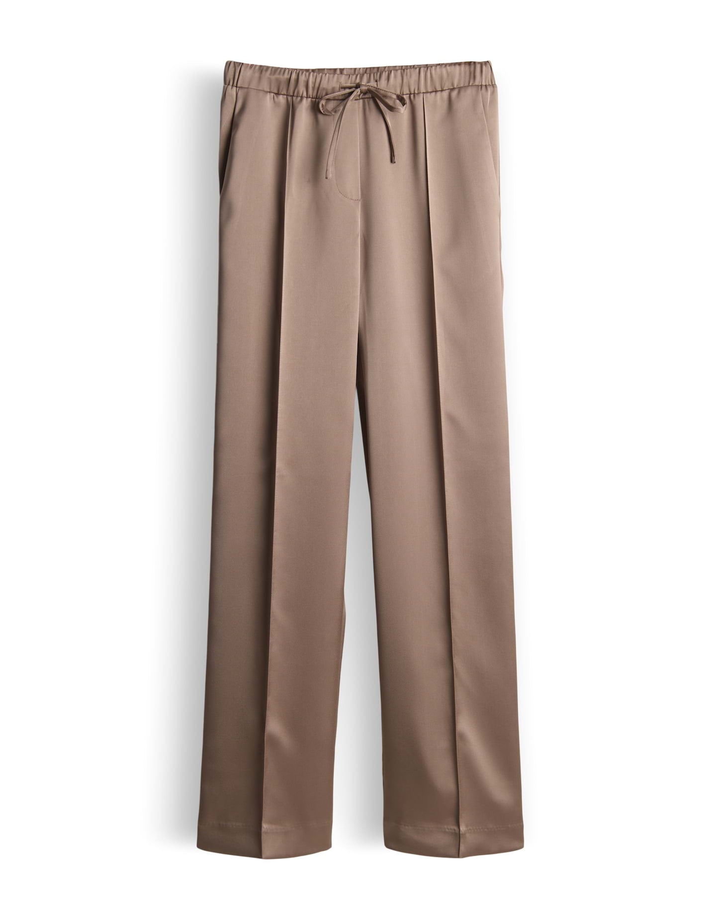 Opus Damen Hosen Warm Taupe