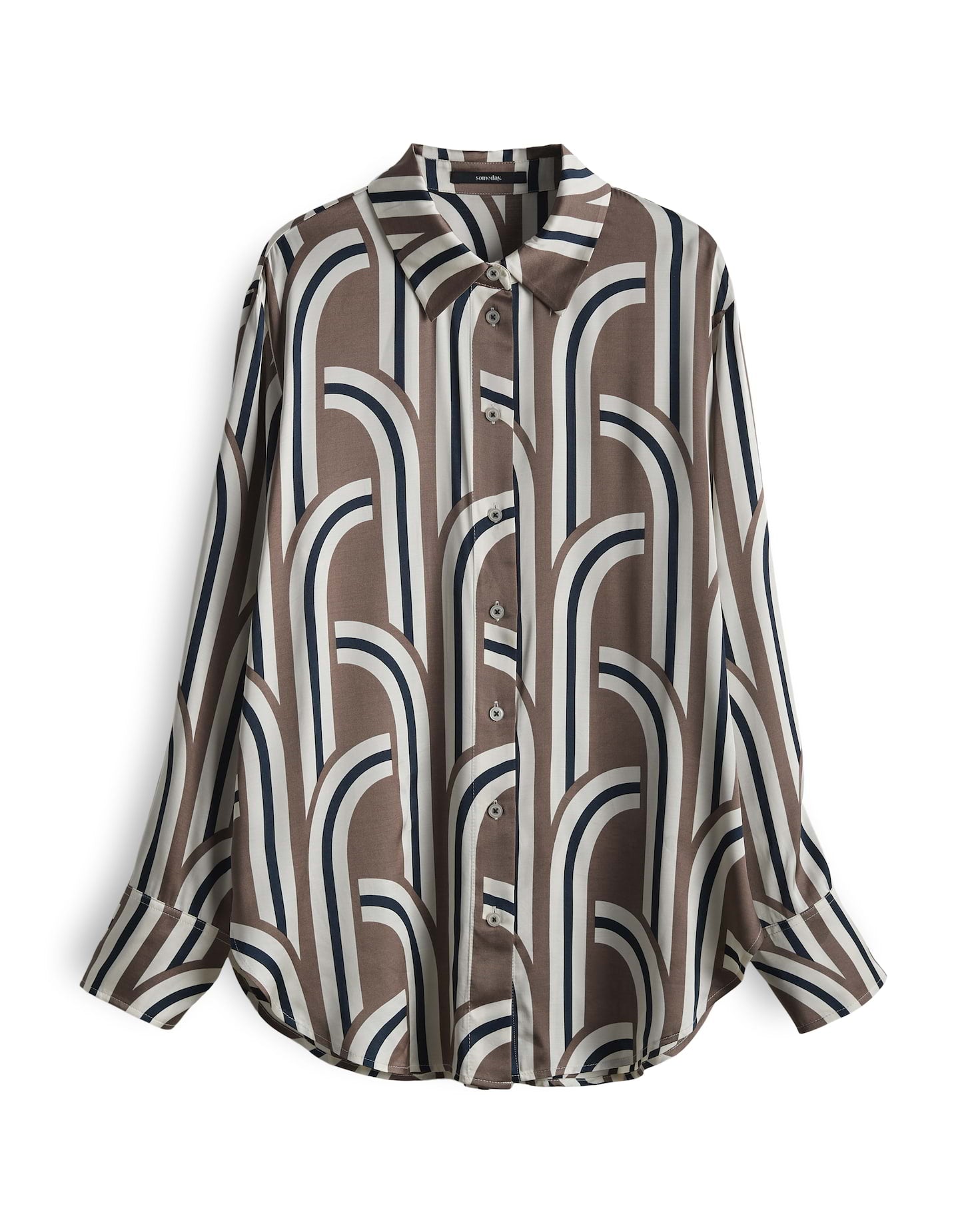 Someday Damen Blusen Soft Mocha