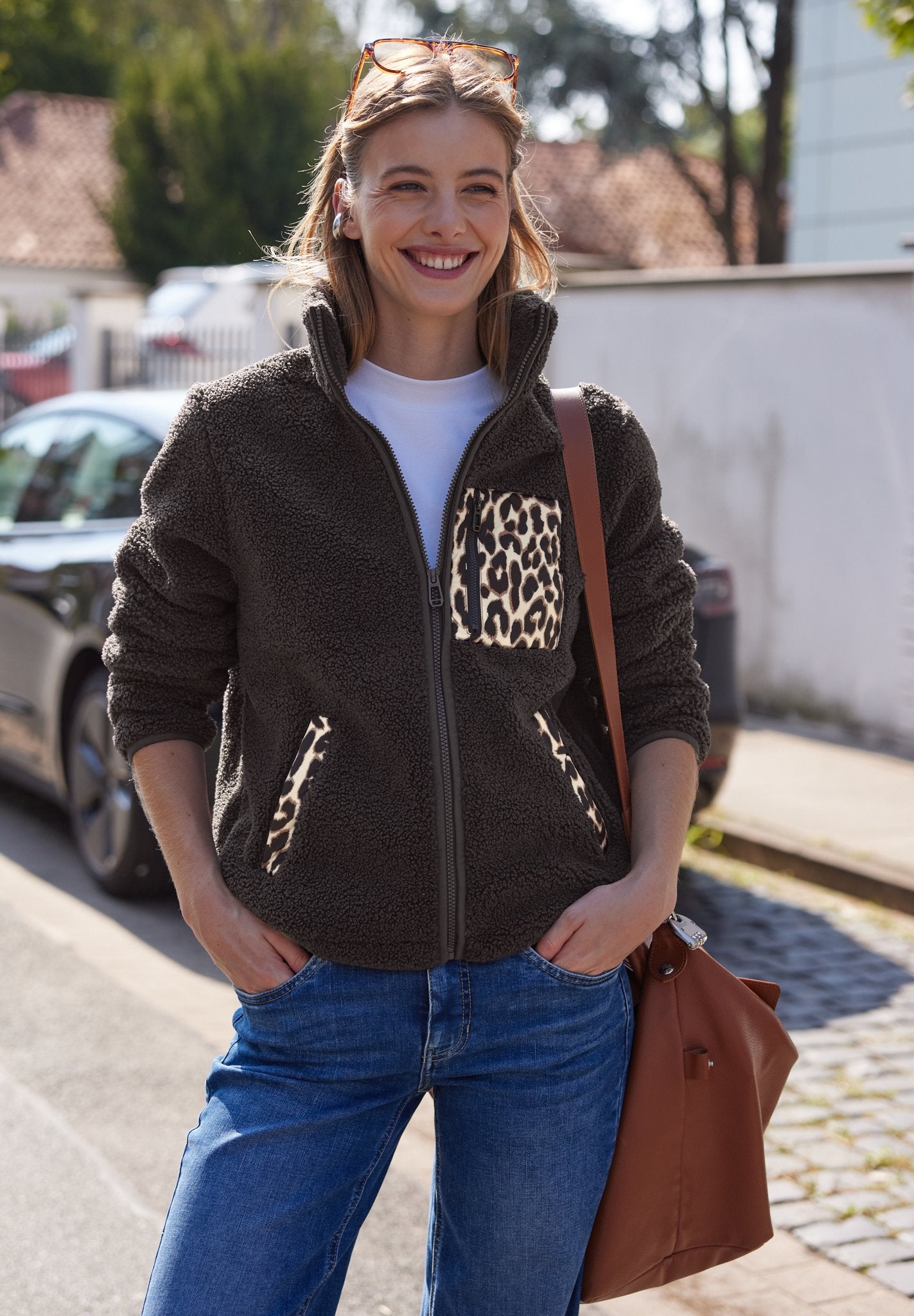 Street One Studio Damen Blazer Charred B