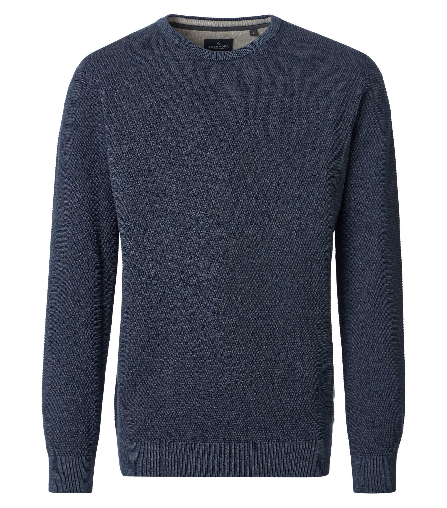 Casa Moda Herren Pullover Blau