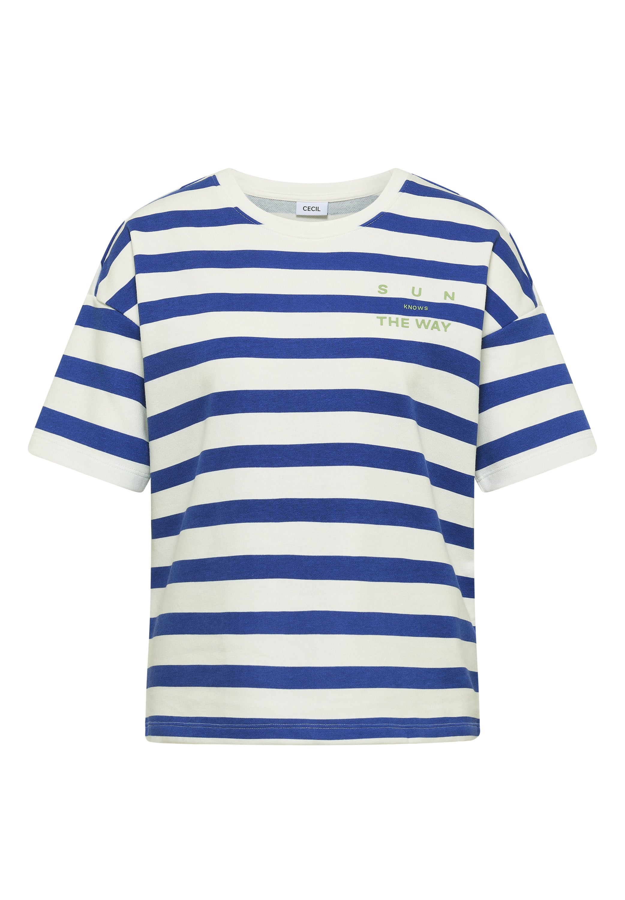 Cecil Damen T-Shirts Deep Rive