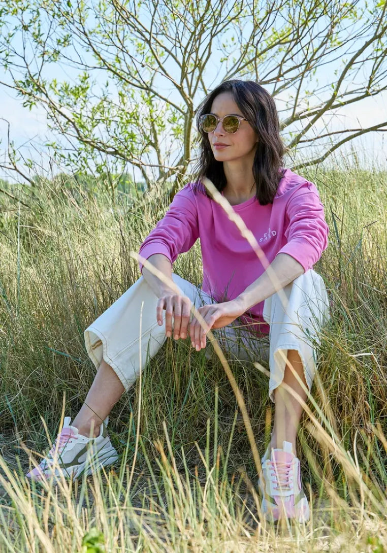 Elbsand Damen Sweatshirts Soft Rose