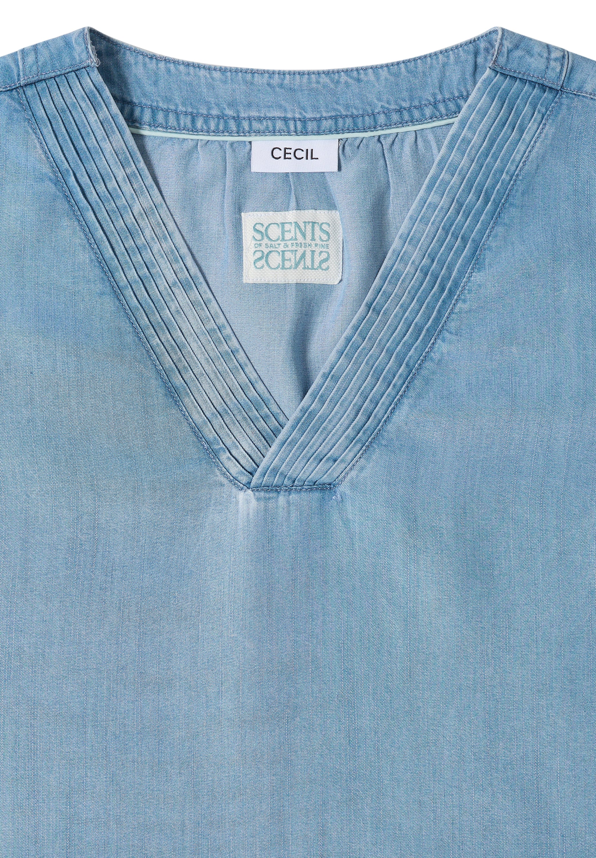 Cecil Damen Blusen Light Blu