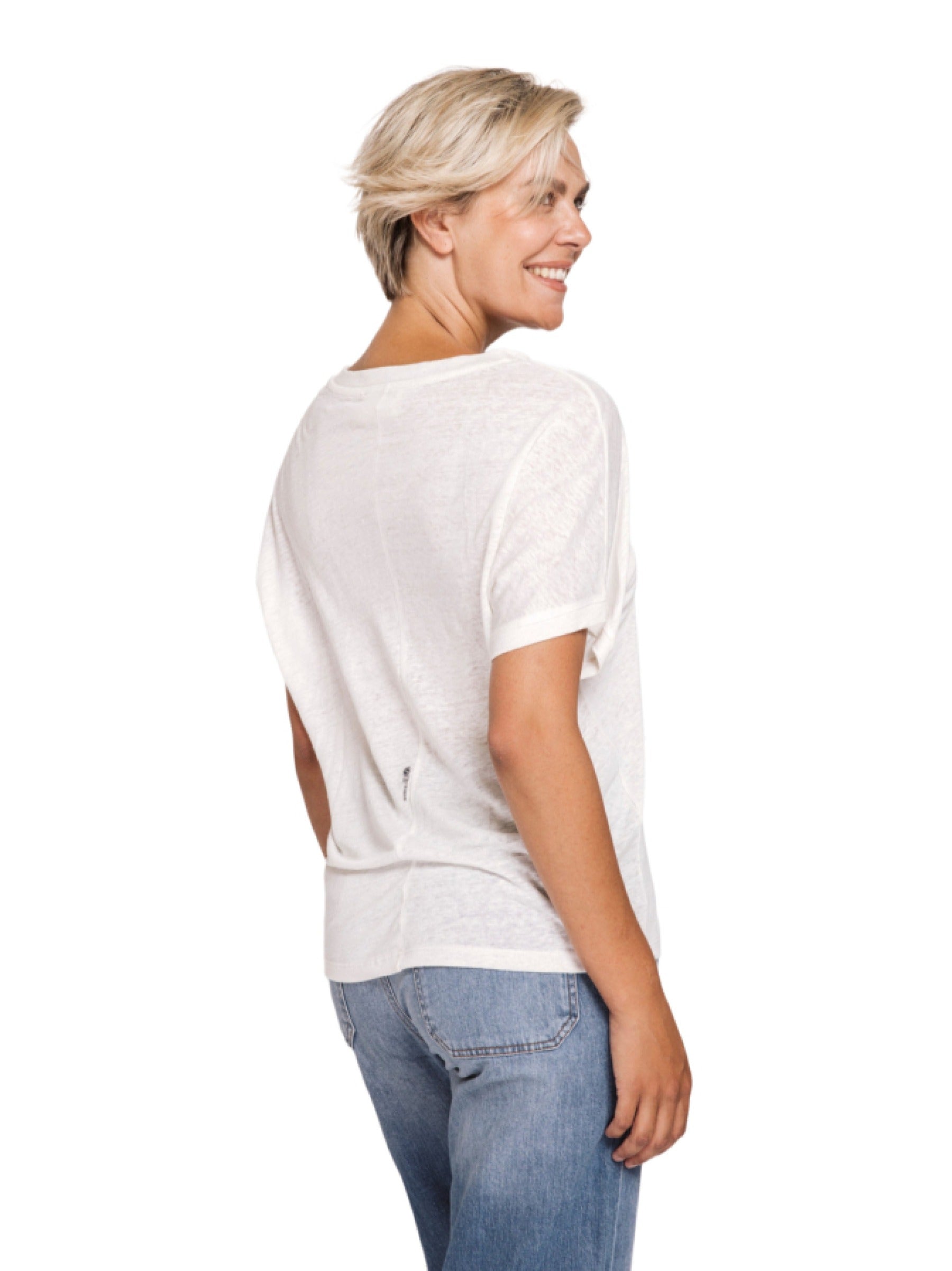 Zhrill Damen T-Shirts Off White