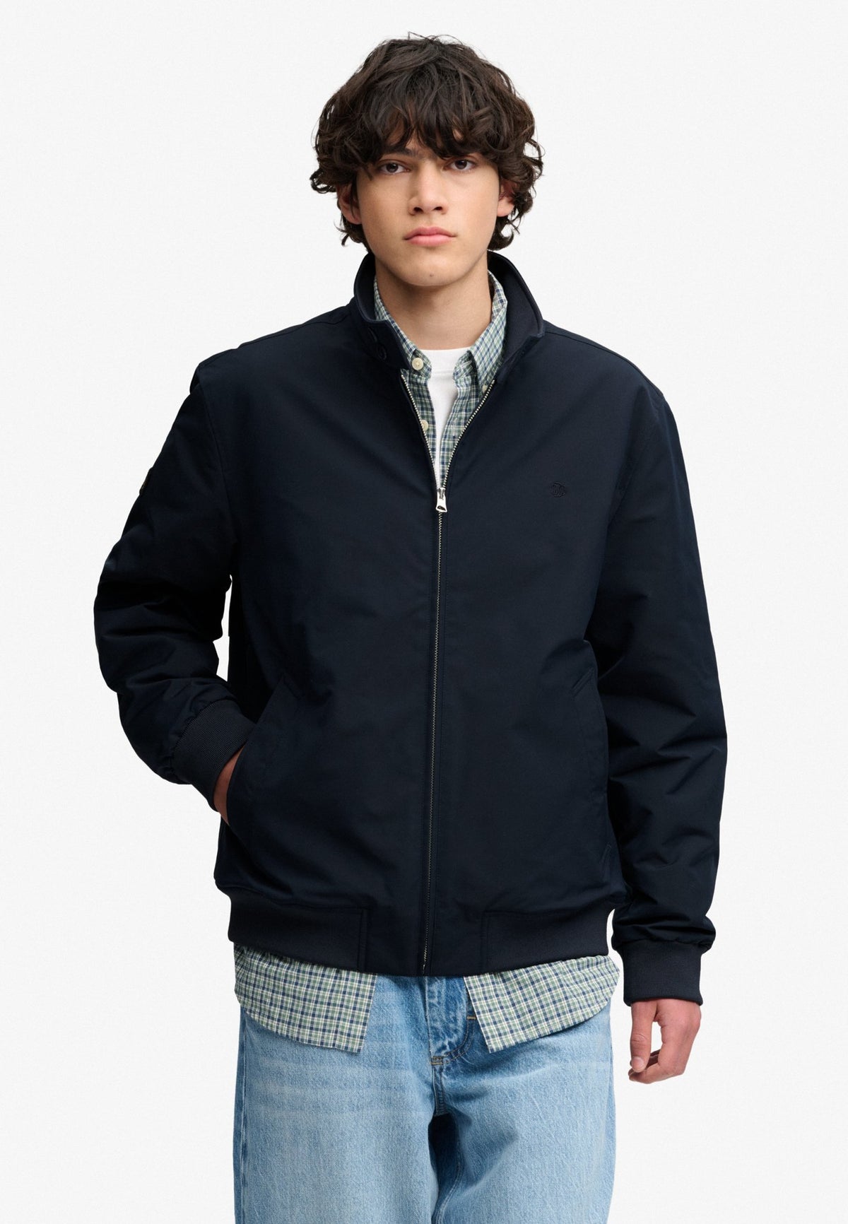 Superdry Herren Jacken T Eclipse Nav