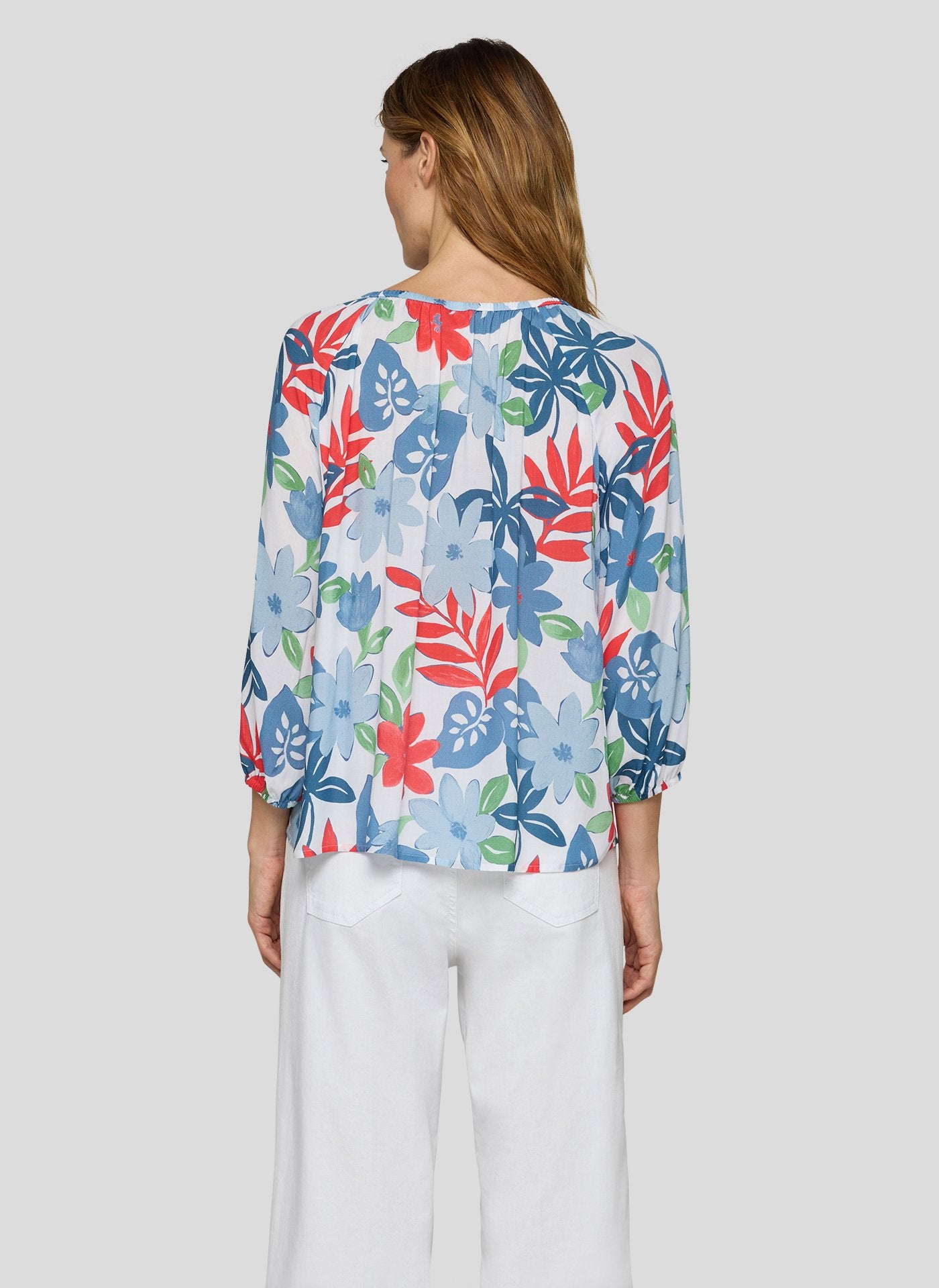Rabe Damen Blusen Himmelblau