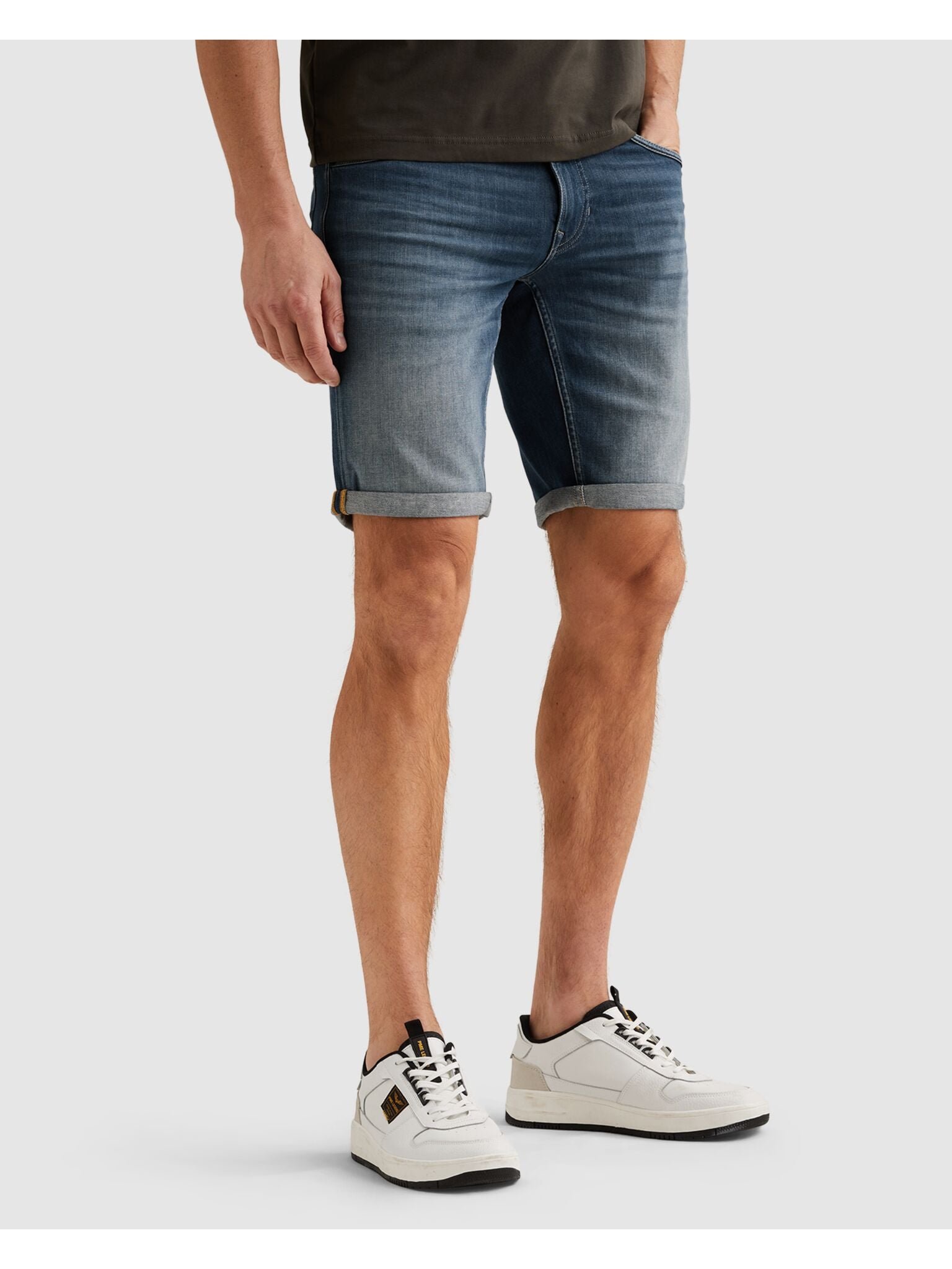 PME Herren Shorts Mid Used Blue