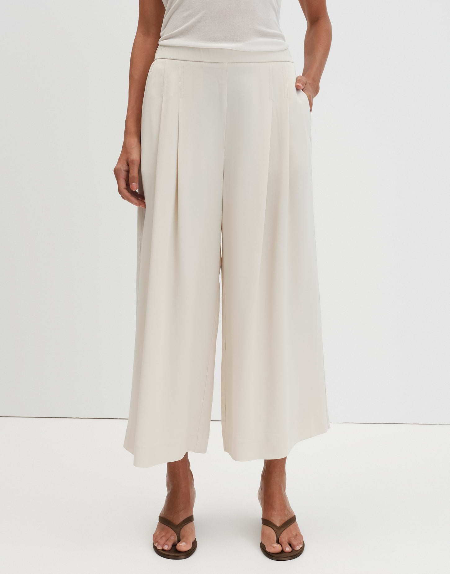 Someday Damen Hosen Natural Glaze