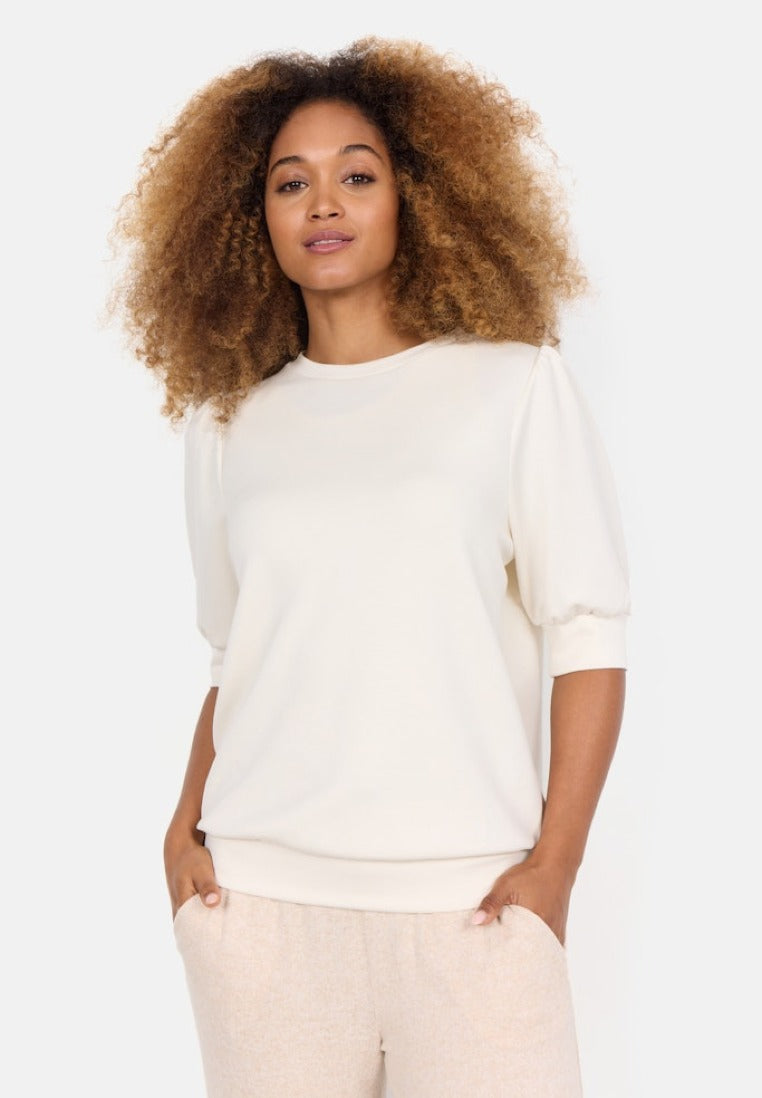 Soya Concept Damen Blusen Cream