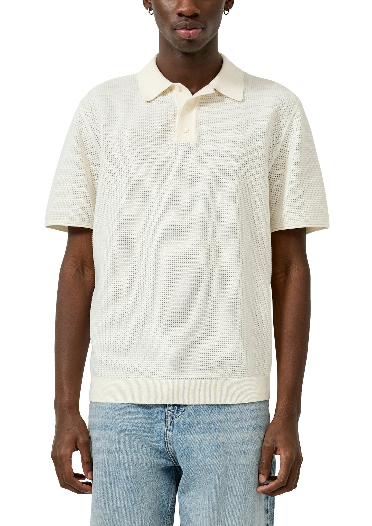 QS by S.Oliver Herren Polo-Shirts White